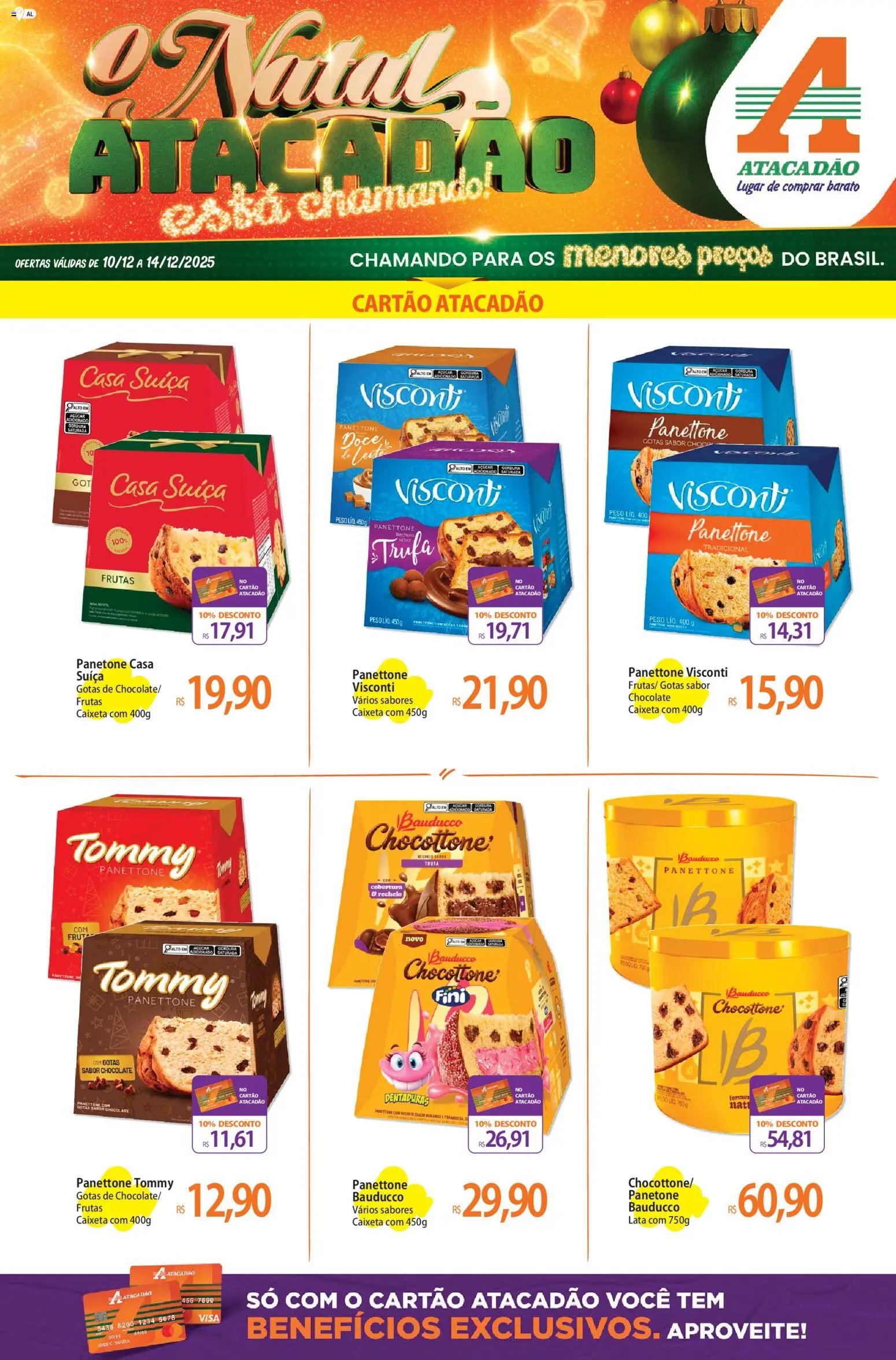 Atacadão folheto a partir de 10/12/2025 Ofertas - AL (2025-12-10 - 2025-12-14)