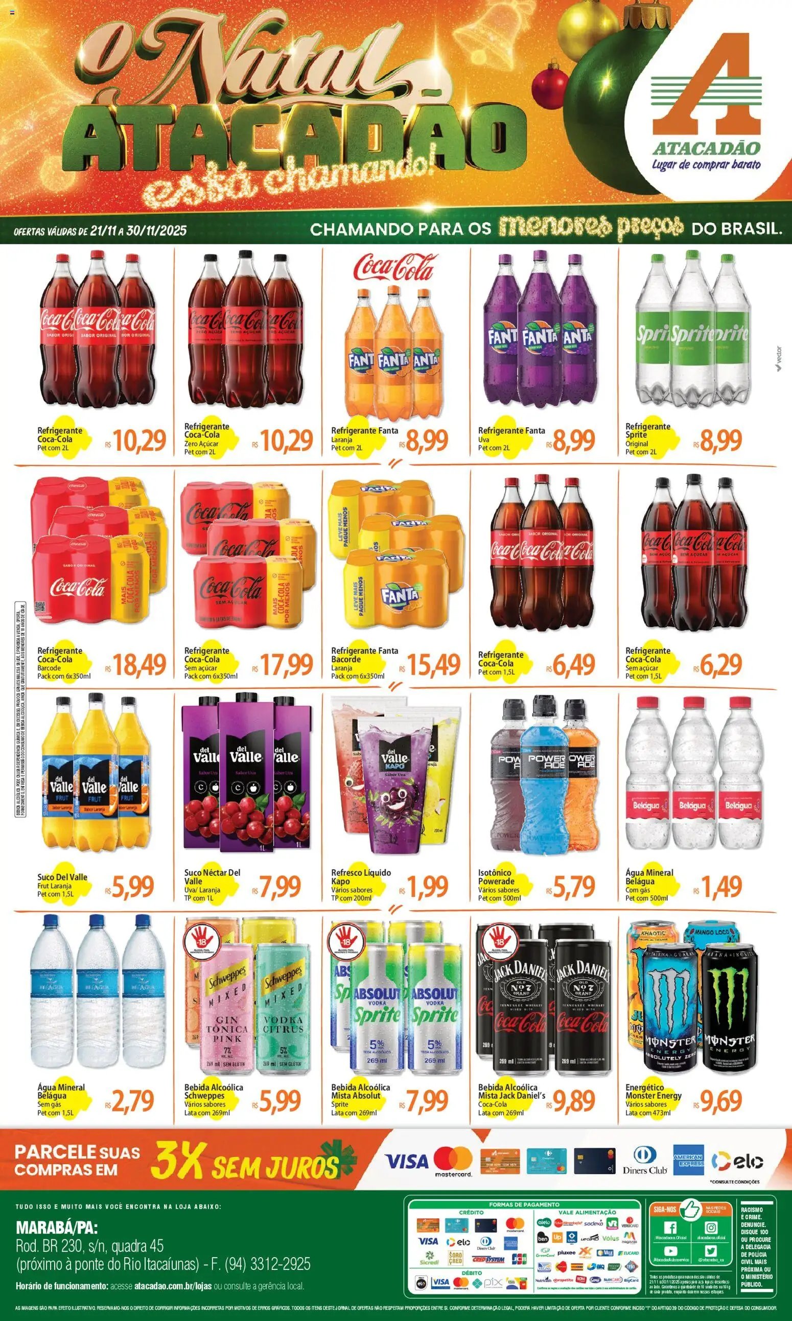 Atacadão folheto a partir de 21/11/2025 Ofertas - PA (2025-11-21 - 2025-11-30)