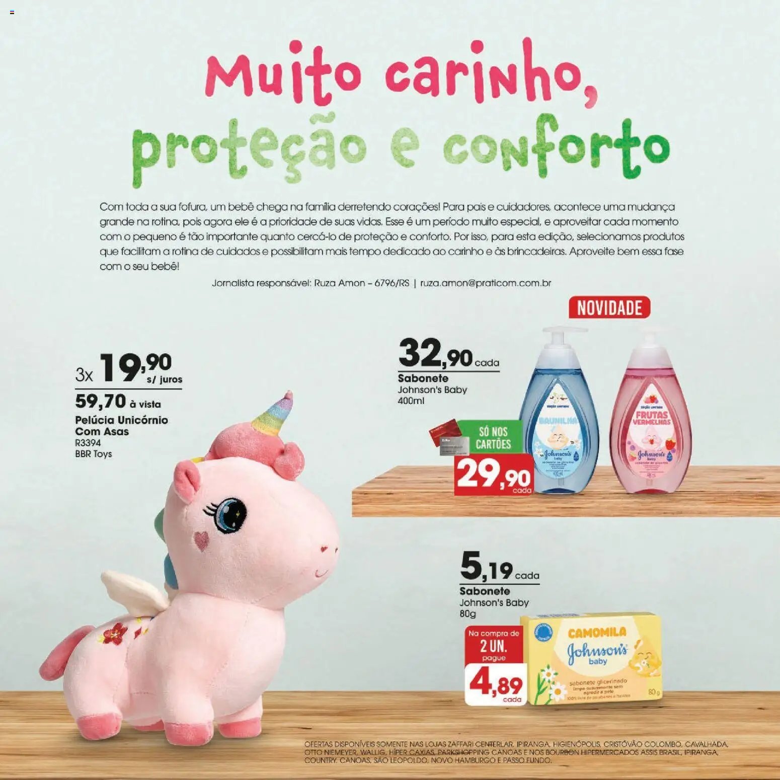 Zaffari folheto a partir de 25/05/2026 Zaffari ofertas Bebê - RS (2026-05-25 - 2026-06-07)