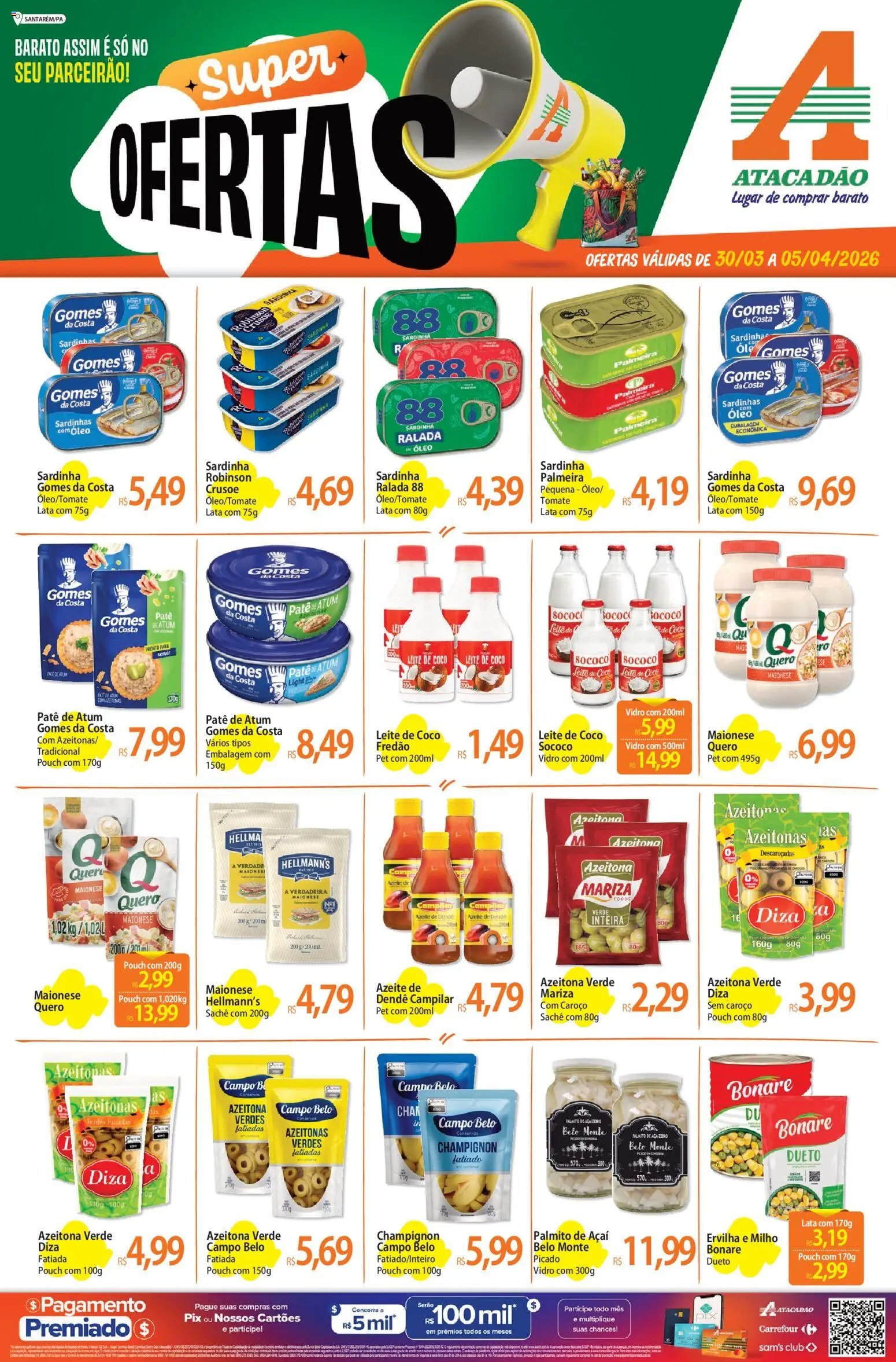 Atacadão folheto a partir de 30/03/2026 Atacadão ofertas - PA (2026-03-30 - 2026-04-05)