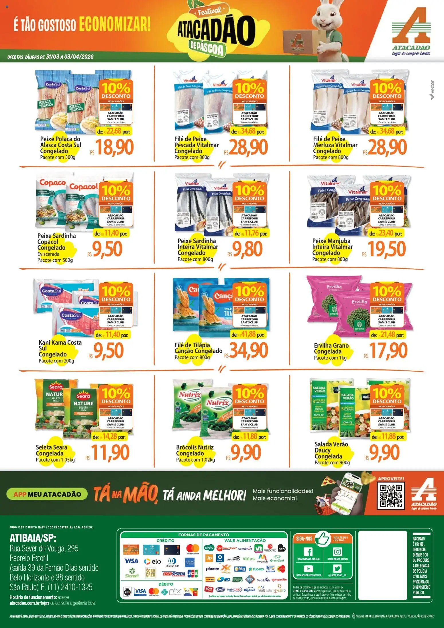 Atacadão folheto a partir de 31/03/2026 Atacadão ofertas - SP (2026-03-31 - 2026-05-03)