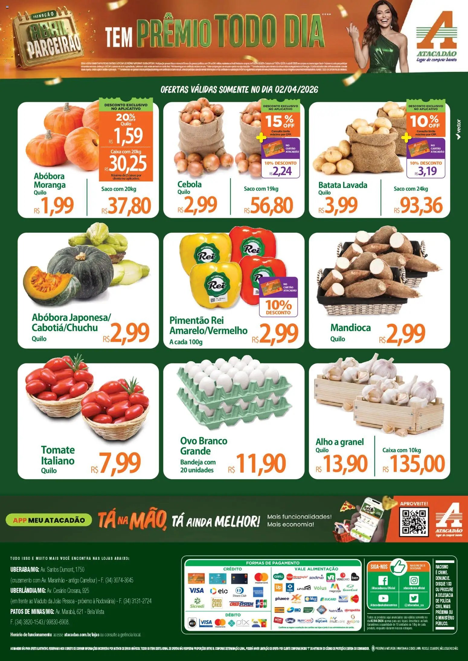 Atacadão folheto a partir de 02/04/2026 Atacadão ofertas - MG (2026-04-02 - 2026-04-02)