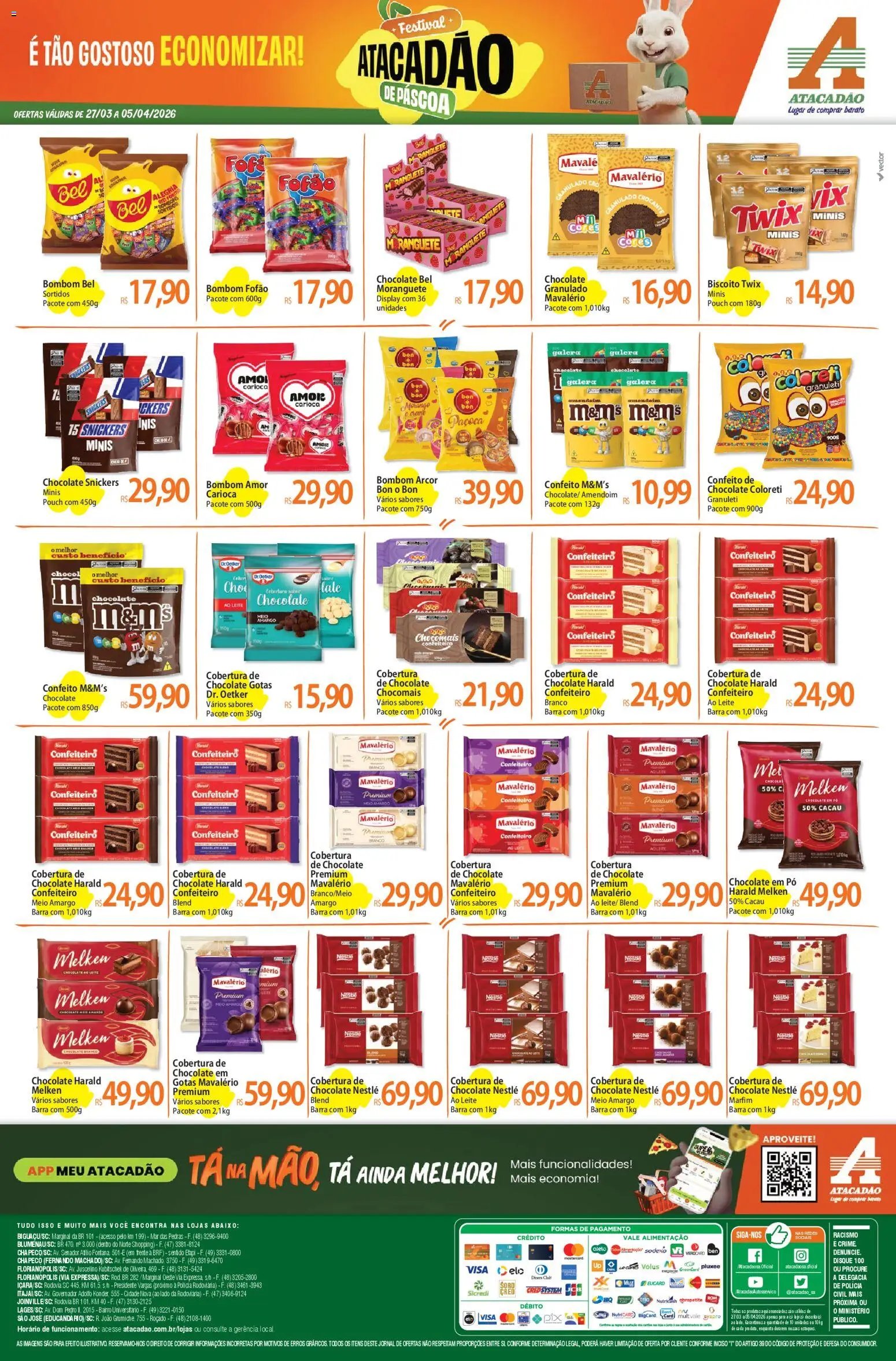 Atacadão folheto a partir de 27/03/2026 Atacadão ofertas - SC (2026-03-27 - 2026-04-05)