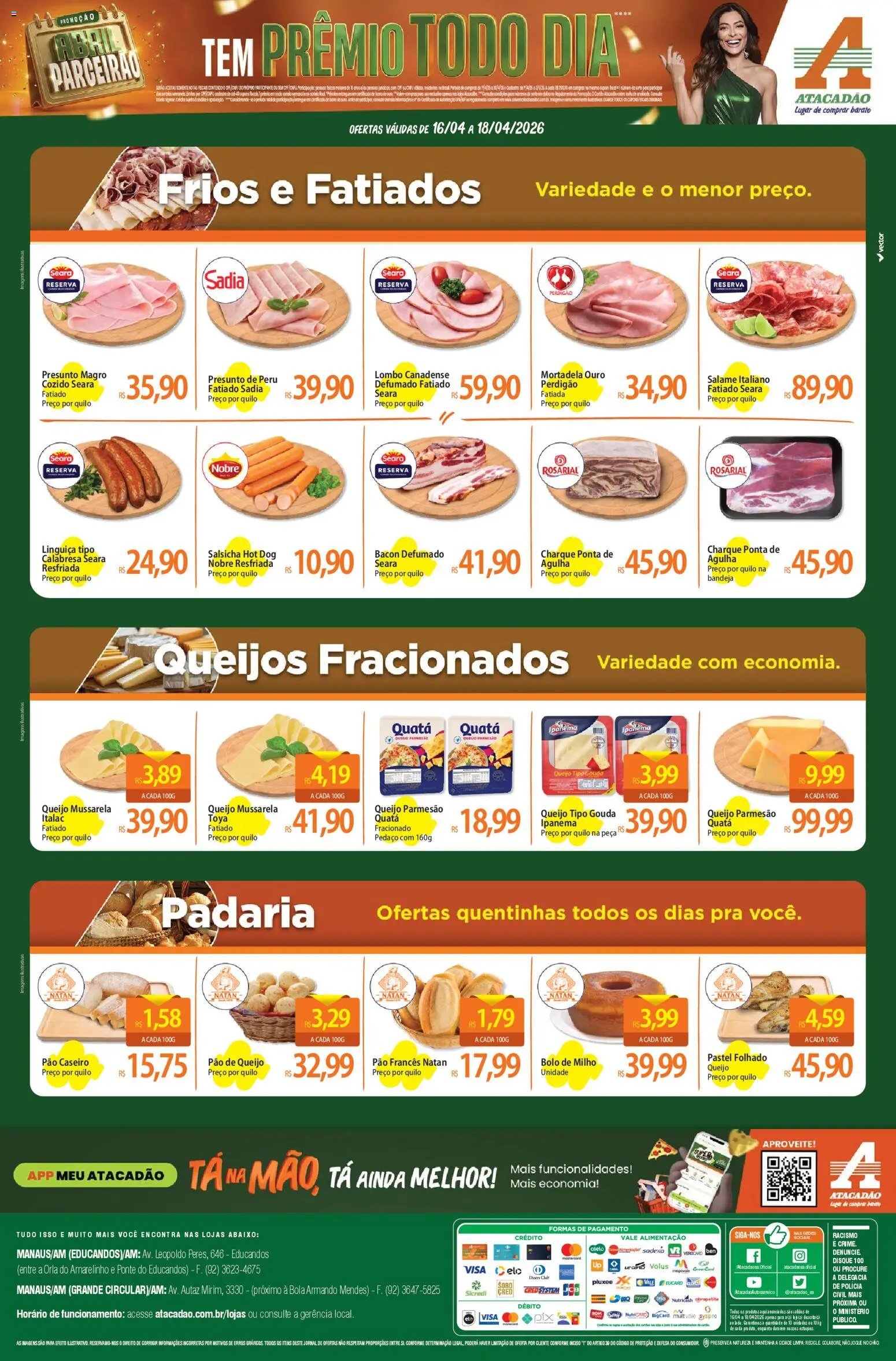 Atacadão folheto a partir de 16/04/2026 Atacadão ofertas - AM (2026-04-16 - 2026-04-18)