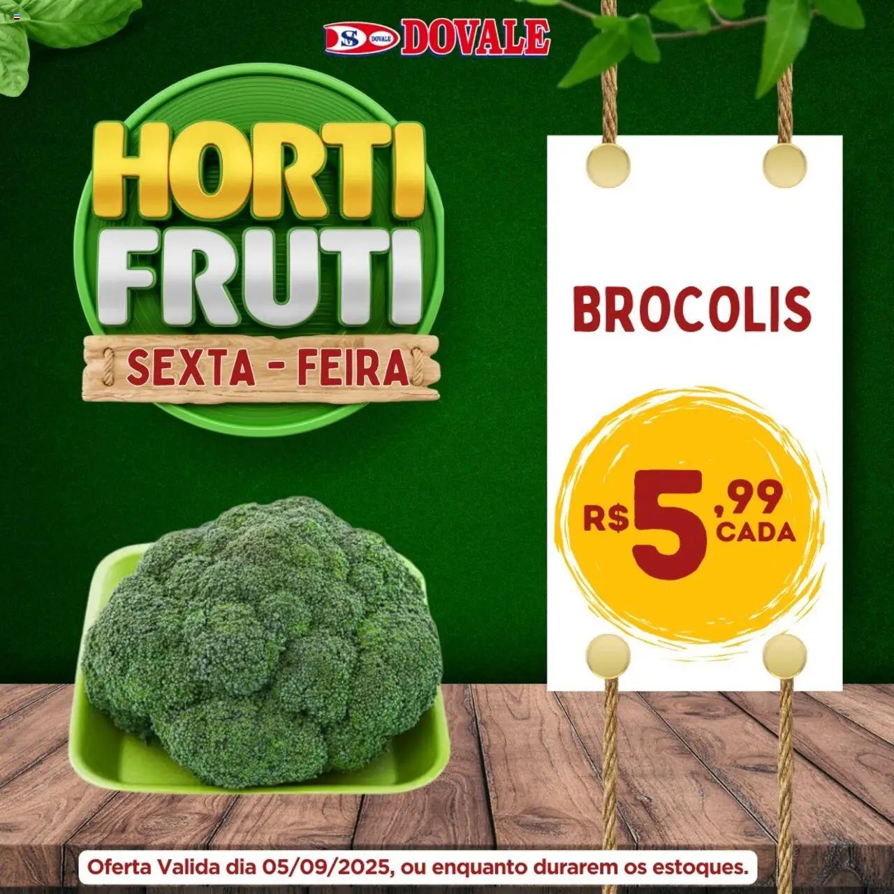 Dovale folheto a partir de 05/09/2025 Ofertas Hortifruti (2025-09-05 - 2026-09-05)