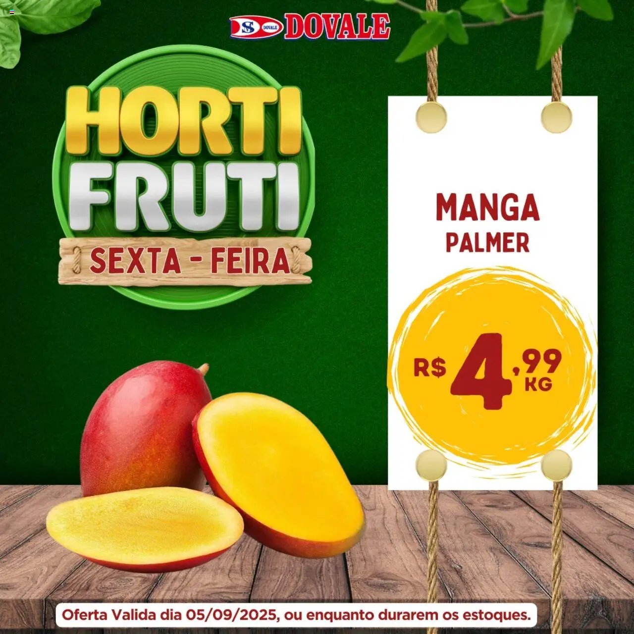 Dovale folheto a partir de 05/09/2025 Ofertas Hortifruti (2025-09-05 - 2026-09-05)