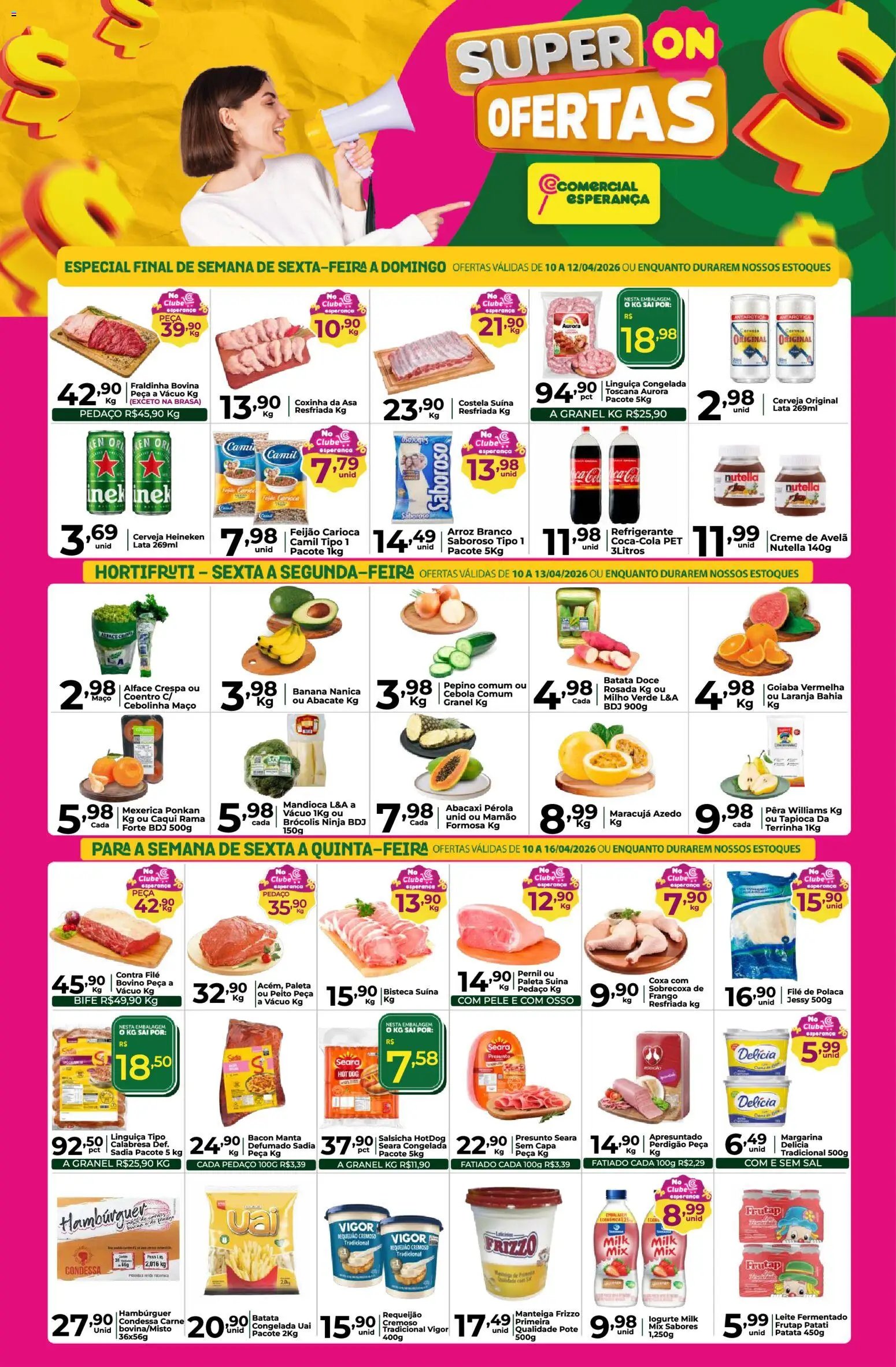 Comercial Esperança folheto a partir de 10/04/2026 Comercial Esperança ofertas Semanal (2026-04-10 - 2026-10-16)