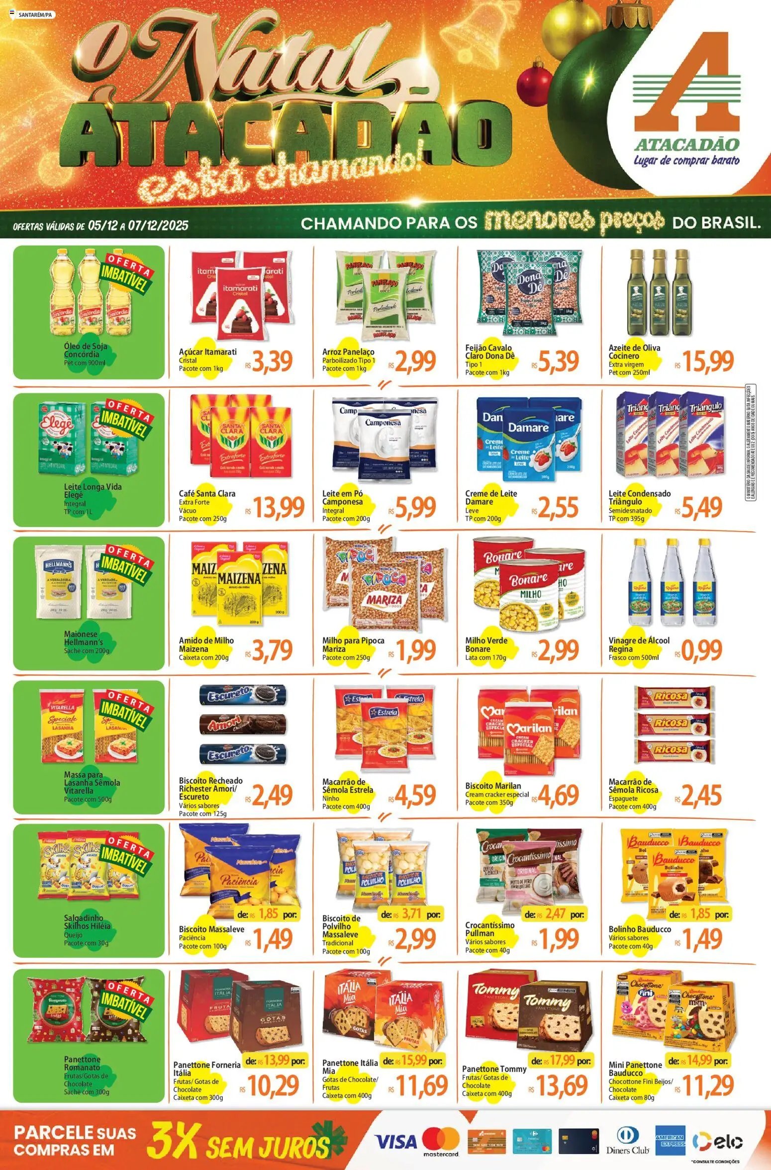 Atacadão folheto a partir de 05/12/2025 Ofertas - PA (2025-12-05 - 2025-12-07)