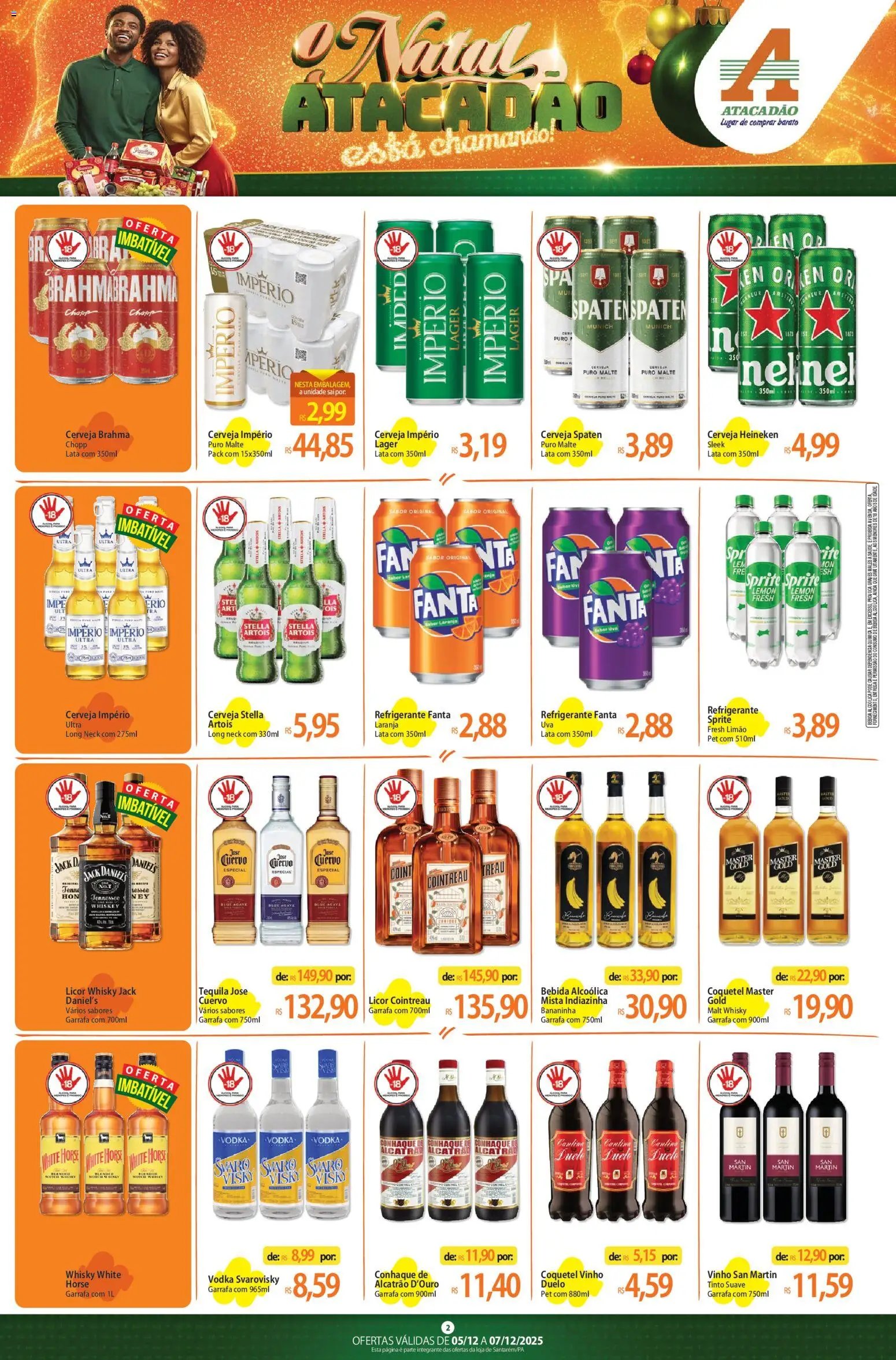 Atacadão folheto a partir de 05/12/2025 Ofertas - PA (2025-12-05 - 2025-12-07)