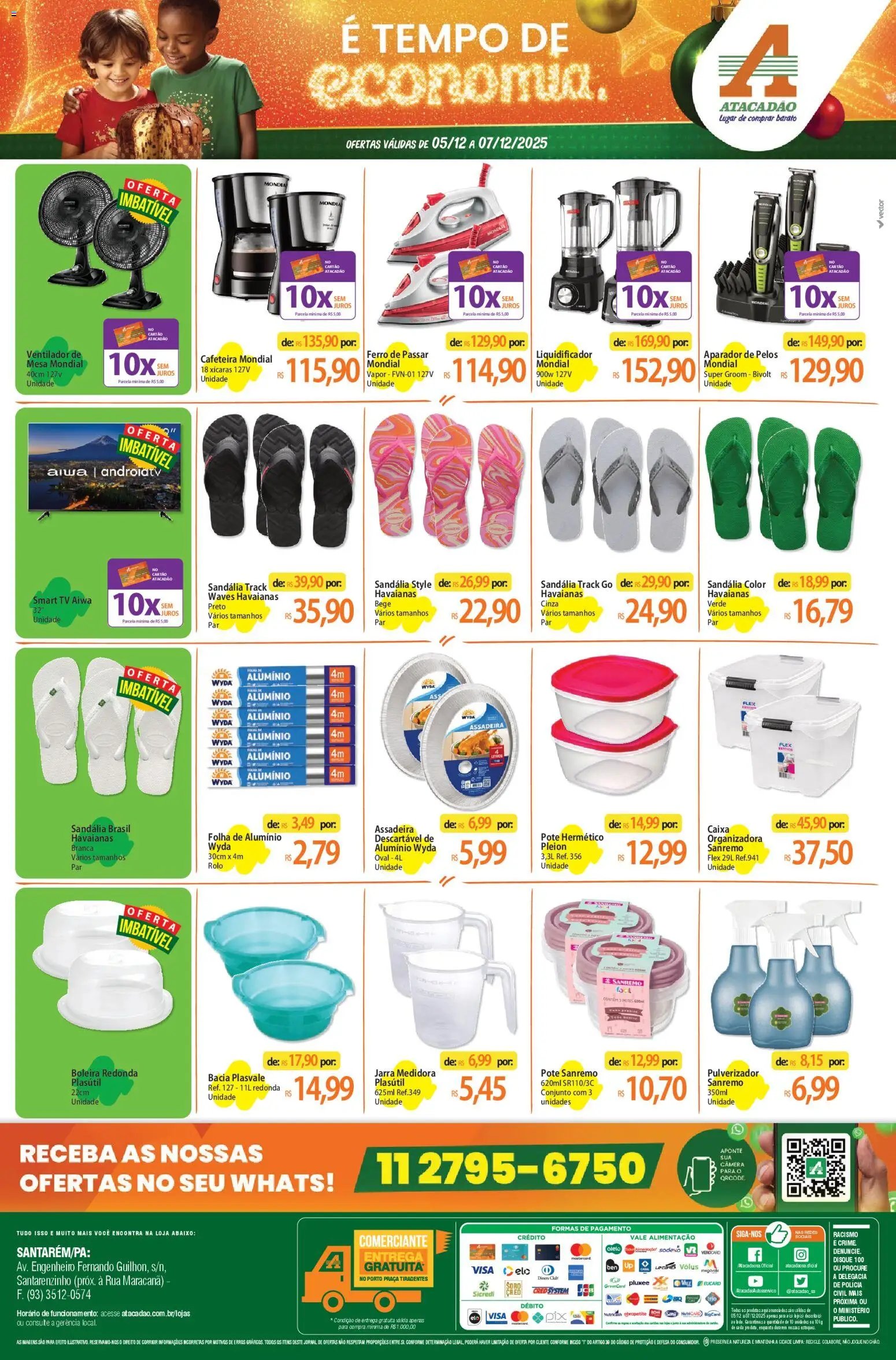 Atacadão folheto a partir de 05/12/2025 Ofertas - PA (2025-12-05 - 2025-12-07)
