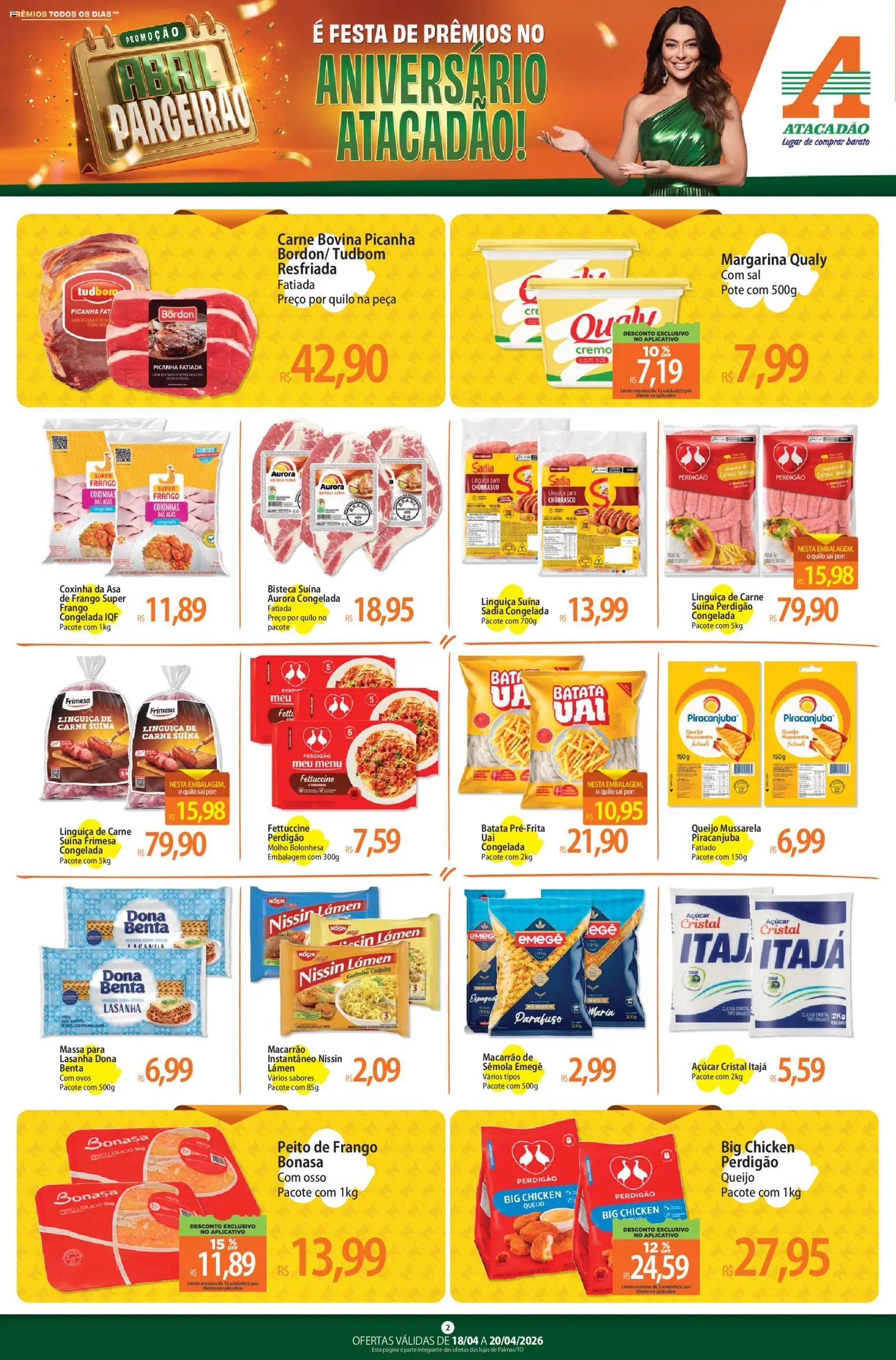 Atacadão folheto a partir de 18/04/2026 Atacadão ofertas - TO (2026-04-18 - 2026-04-20)