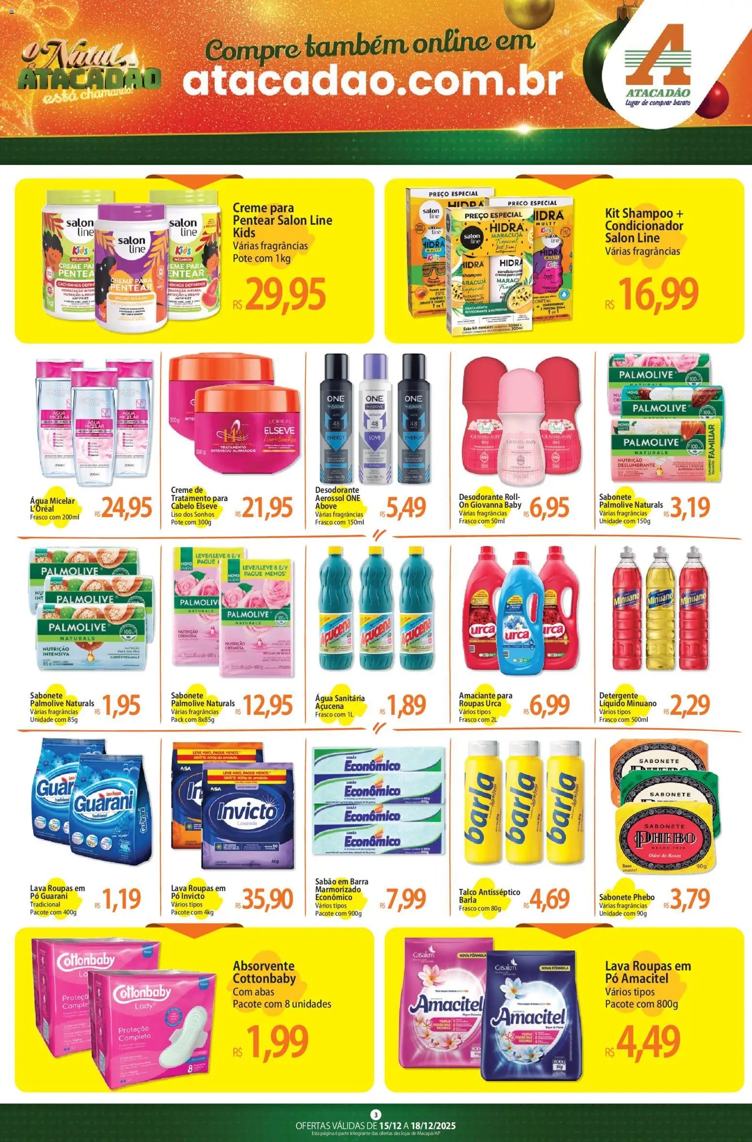 Atacadão folheto a partir de 15/12/2025 Ofertas - AP (2025-12-15 - 2025-12-18)