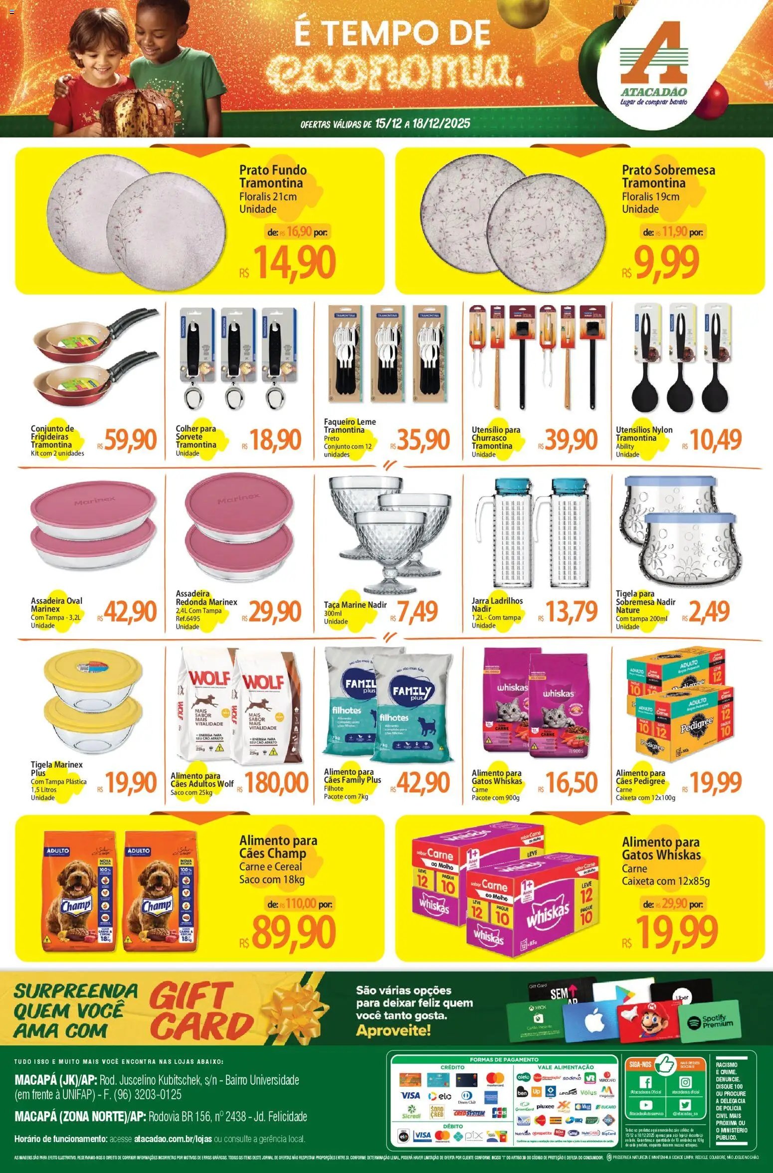 Atacadão folheto a partir de 15/12/2025 Ofertas - AP (2025-12-15 - 2025-12-18)
