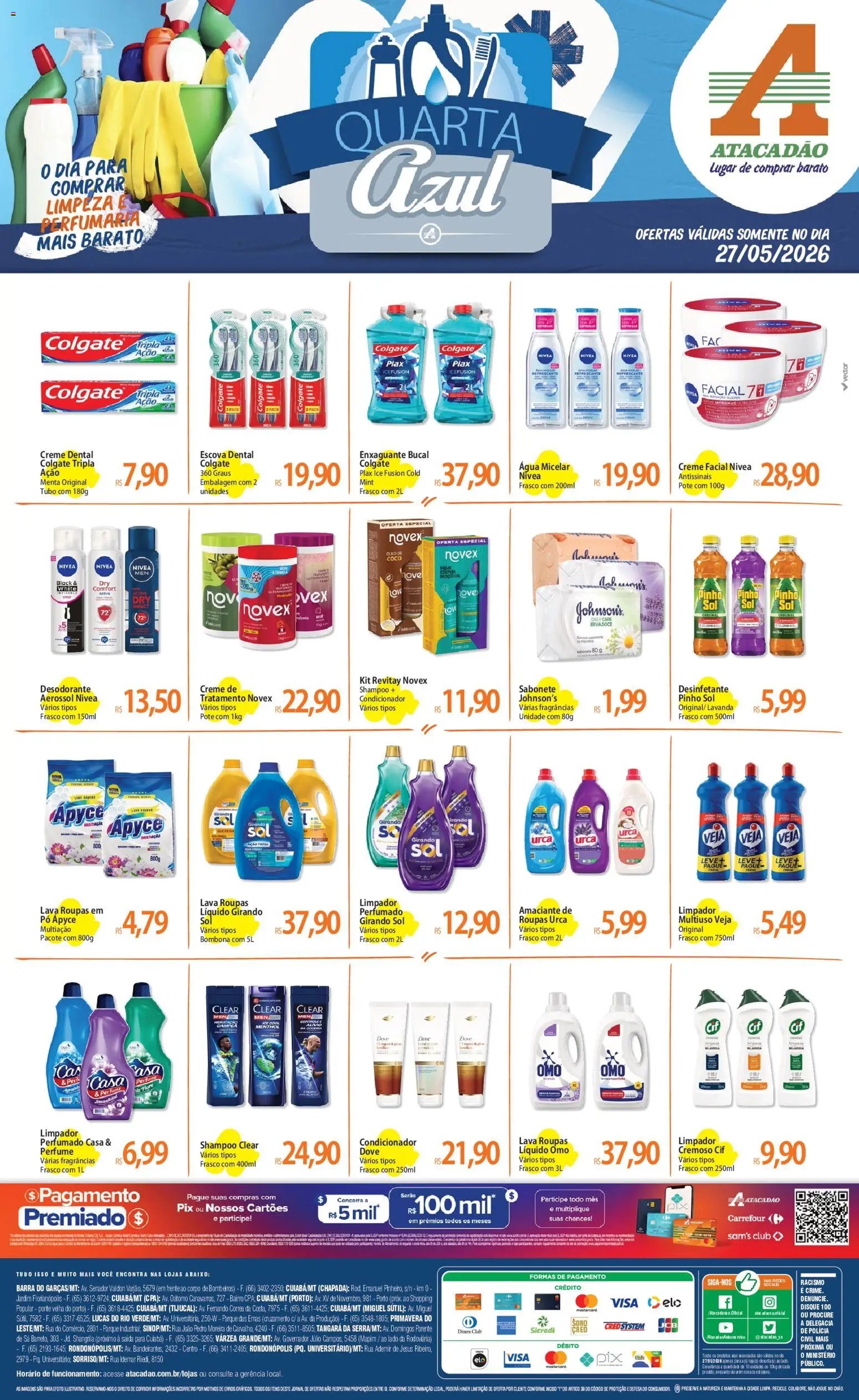 Atacadão folheto a partir de 27/05/2026 Atacadão ofertas - MT (2026-05-27 - 2026-05-27)