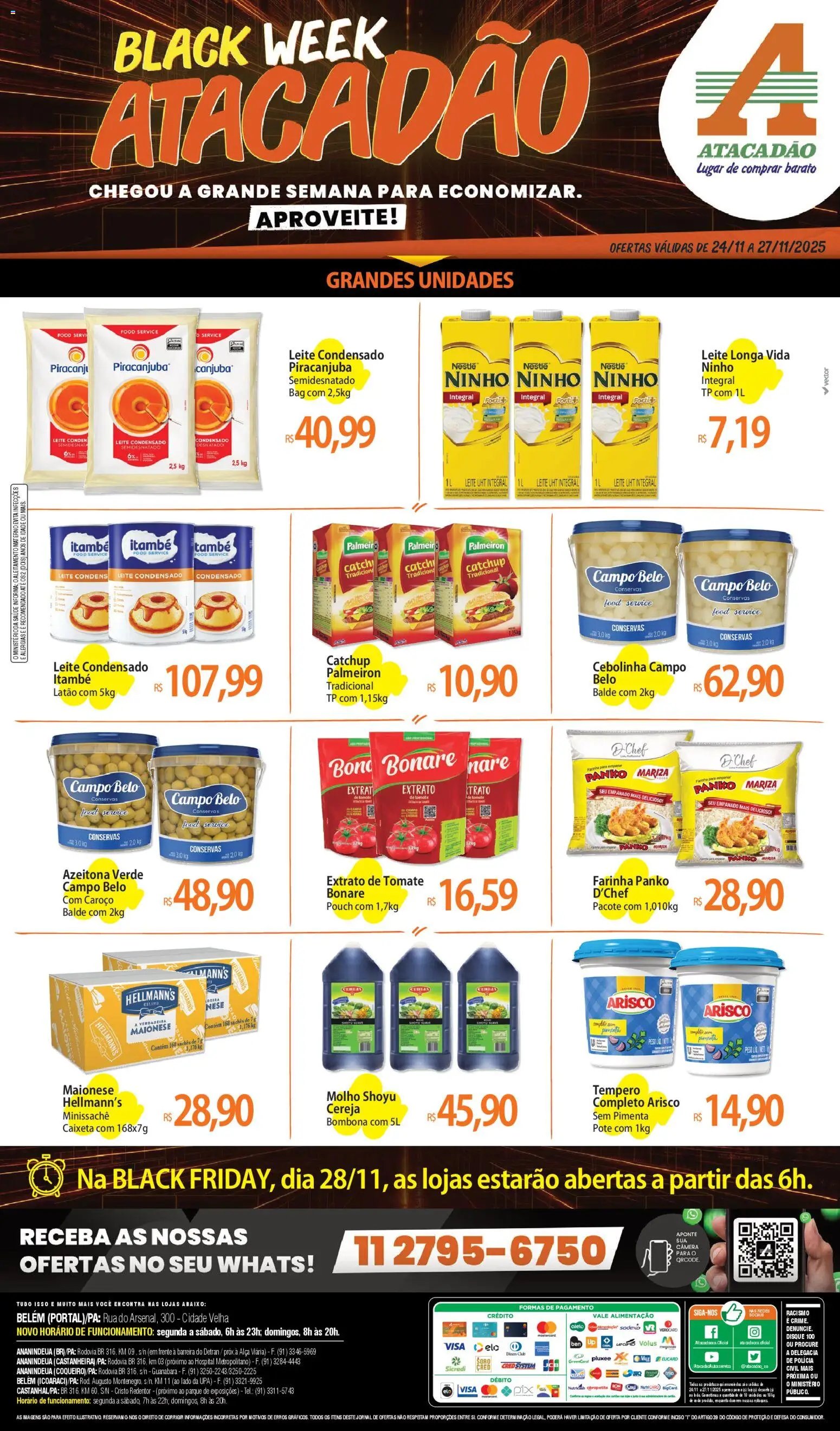 Atacadão folheto a partir de 24/11/2025 Ofertas - PA (2025-11-24 - 2025-11-27)