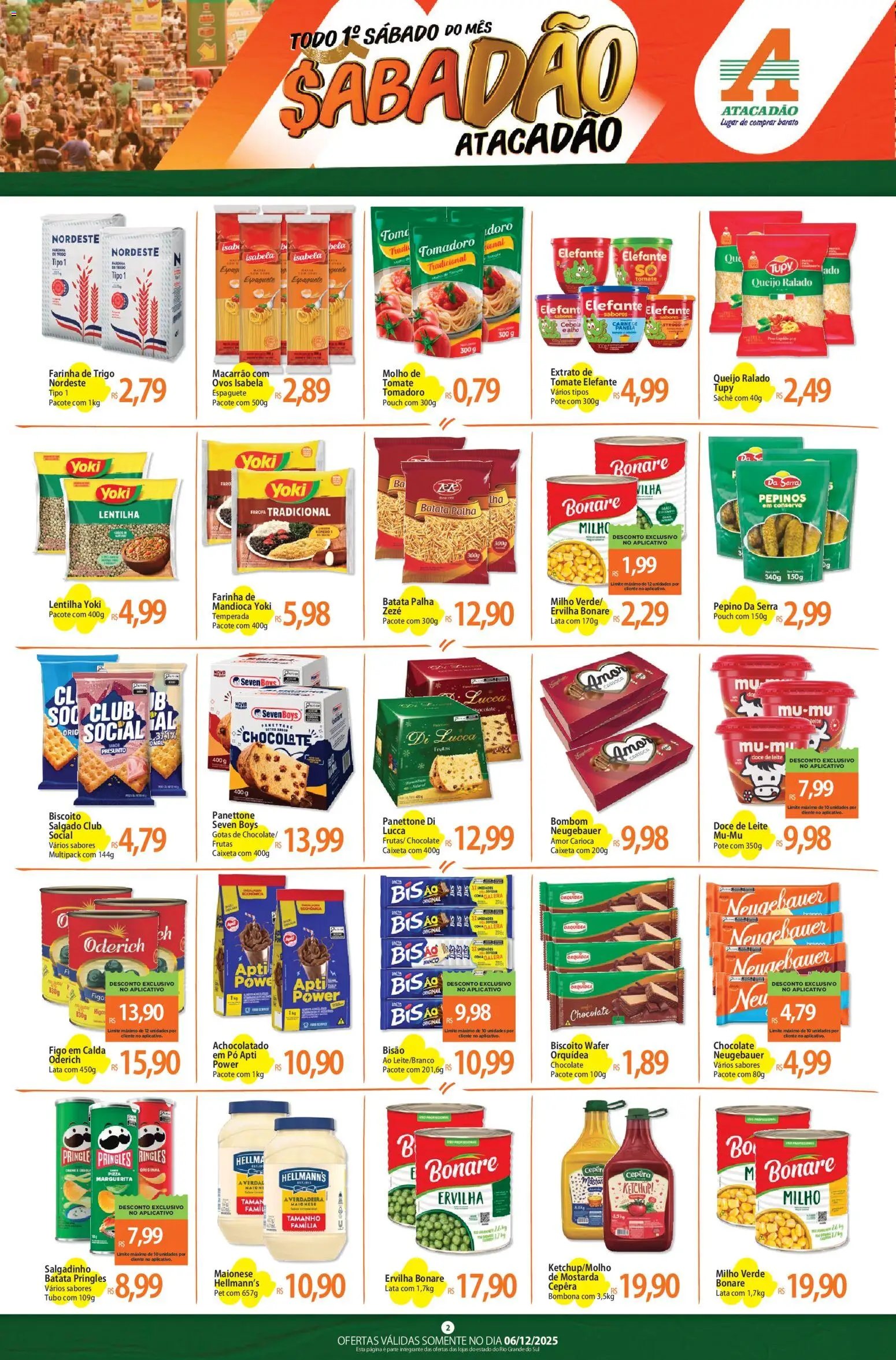 Atacadão folheto a partir de 06/12/2025 Ofertas - RS (2025-12-06 - 2025-12-06)