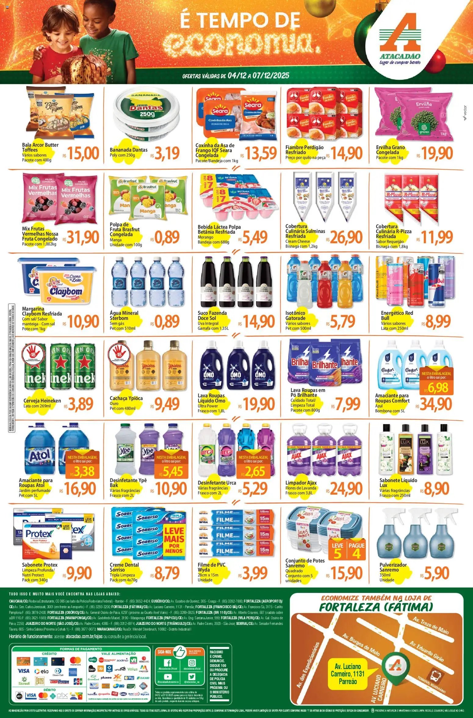 Atacadão folheto a partir de 04/12/2025 Ofertas - CE (2025-12-04 - 2025-12-07)