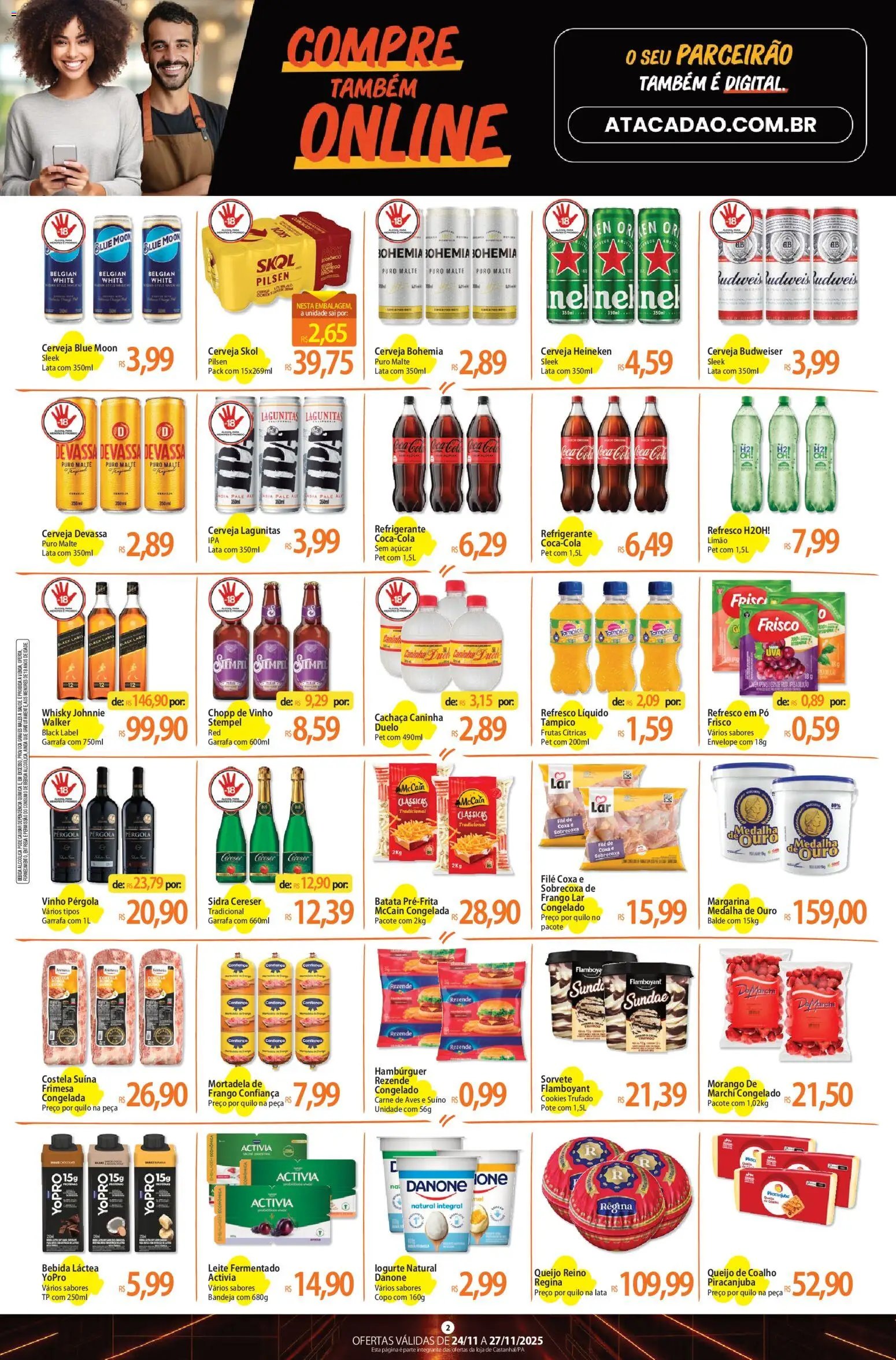 Atacadão folheto a partir de 24/11/2025 Ofertas - PA (2025-11-24 - 2025-11-27)