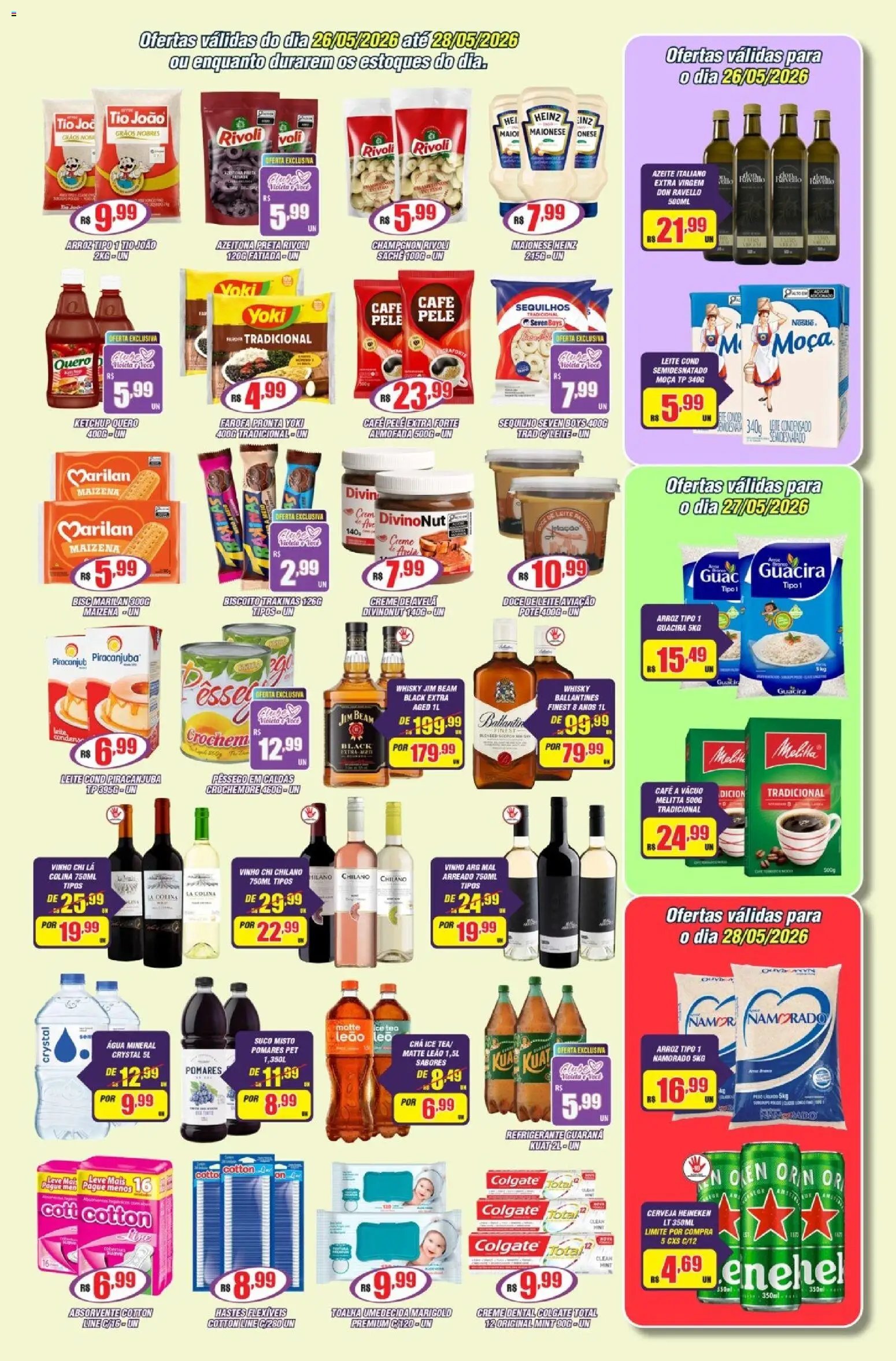 Violeta Supermercados folheto a partir de 26/05/2026 Violeta Supermercados - Ofertas da semana (2026-05-26 - 2026-05-27)