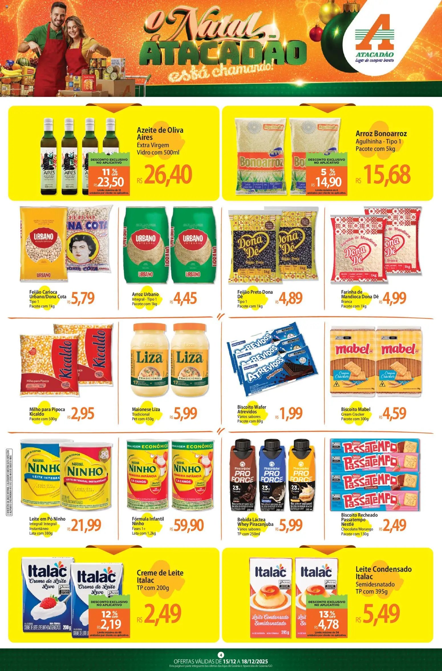 Atacadão folheto a partir de 15/12/2025 Ofertas - GO (2025-12-15 - 2025-12-18)