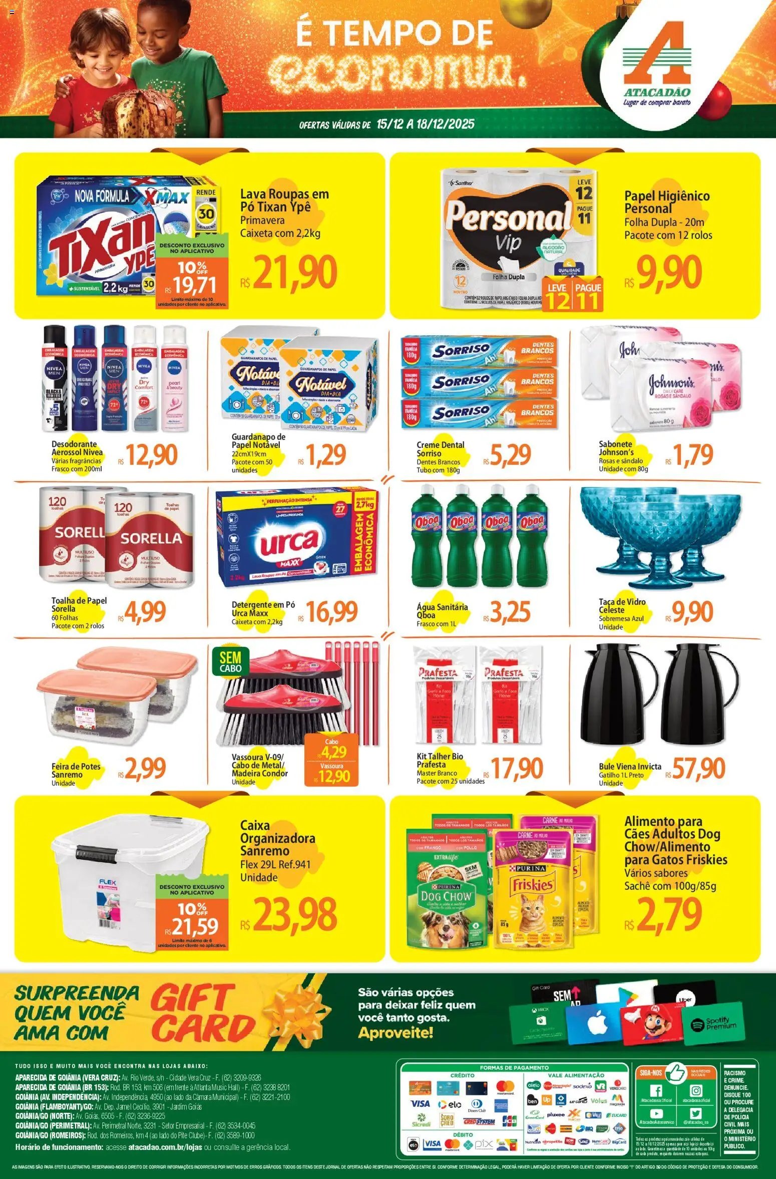 Atacadão folheto a partir de 15/12/2025 Ofertas - GO (2025-12-15 - 2025-12-18)