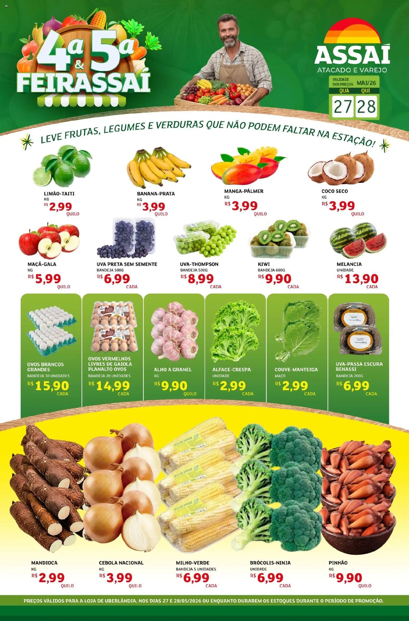 Assaí Atacadista folheto a partir de 27/05/2026 Assaí Atacadista ofertas - MG (2026-05-27 - 2026-05-28)
