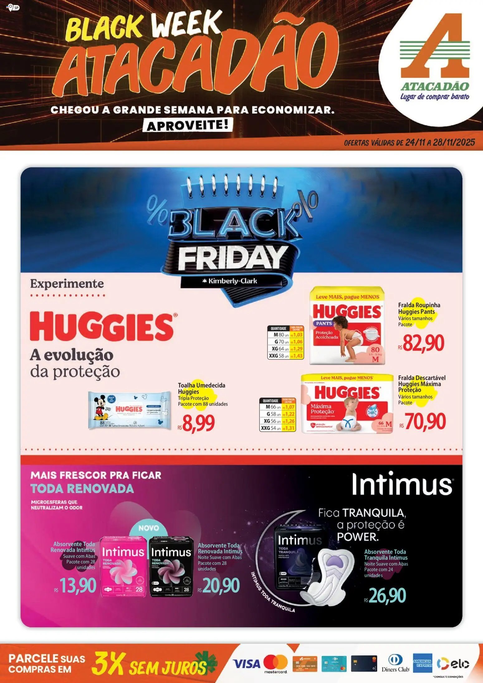 Atacadão folheto a partir de 24/11/2025 Ofertas - SP (2025-11-24 - 2025-11-28)