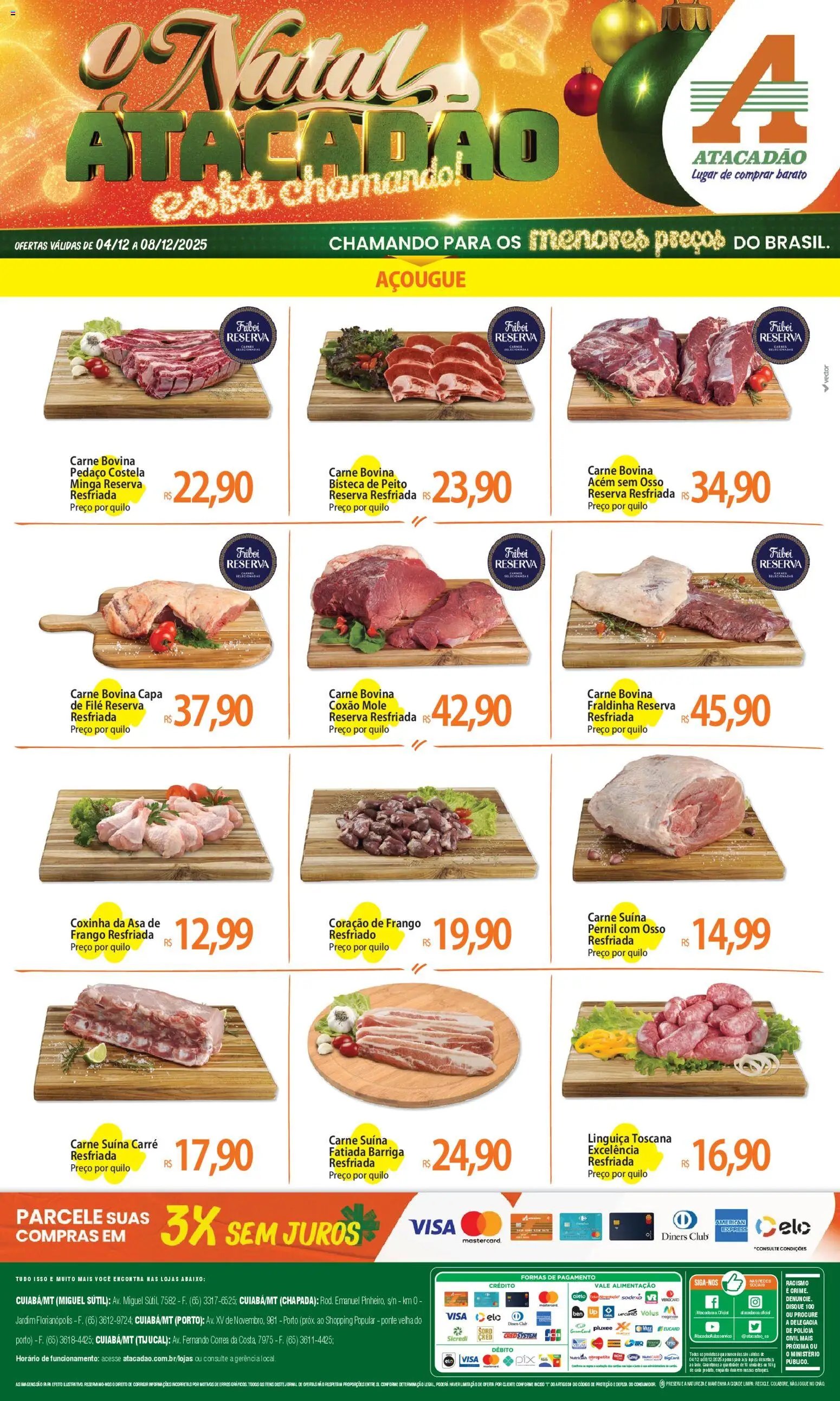 Atacadão folheto a partir de 04/12/2025 Ofertas - MT (2025-12-04 - 2025-12-08)