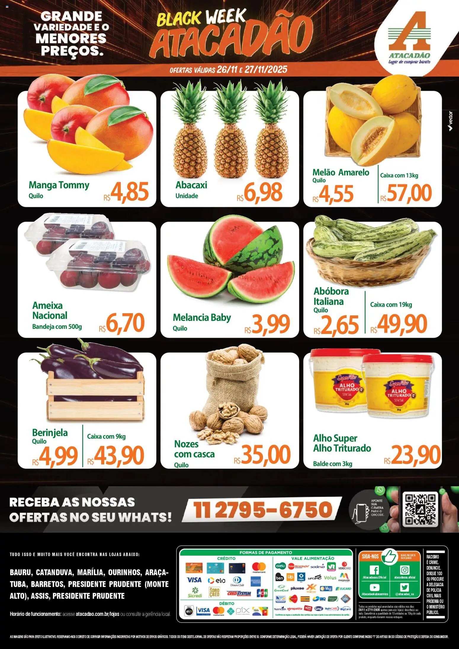 Atacadão folheto a partir de 26/11/2025 Ofertas - SP (2025-11-26 - 2025-11-27)