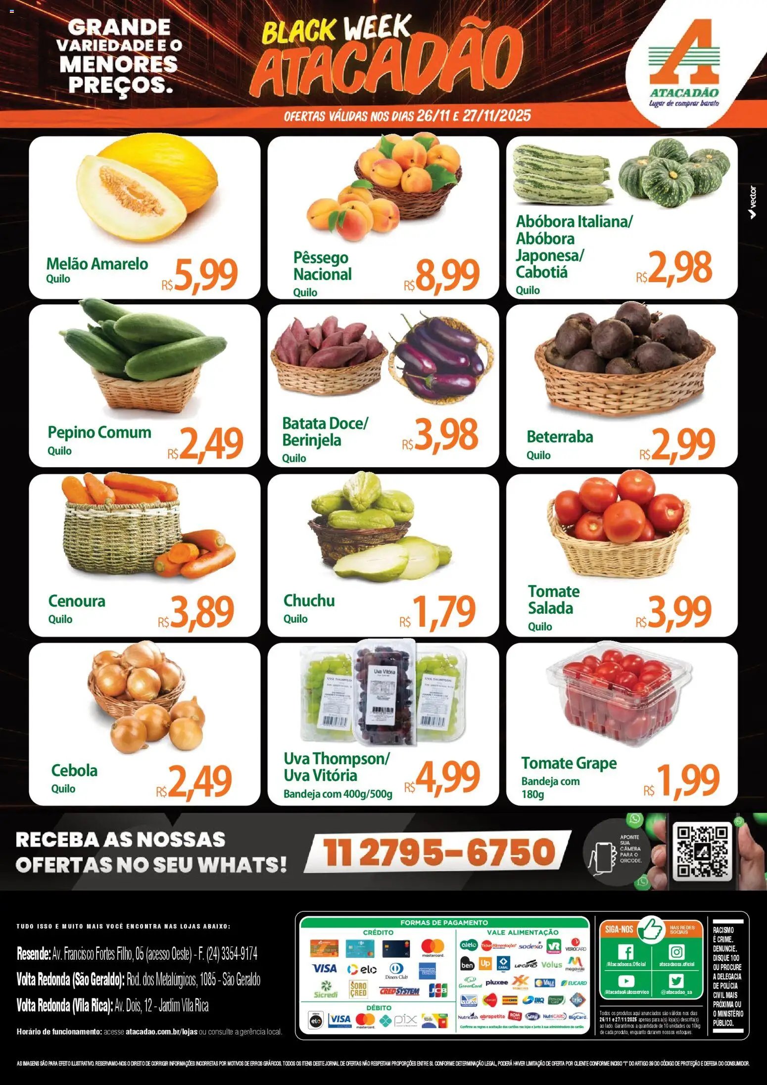 Atacadão folheto a partir de 26/11/2025 Ofertas - RJ (2025-11-26 - 2025-11-27)