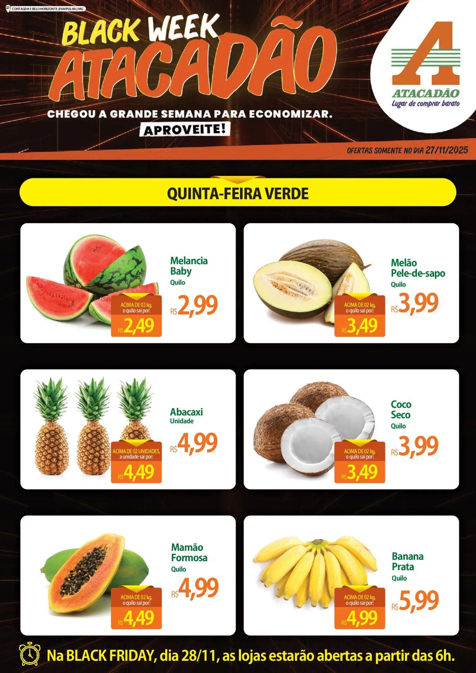 Atacadão folheto a partir de 27/11/2025 Ofertas - MG (2025-11-27 - 2025-11-27)