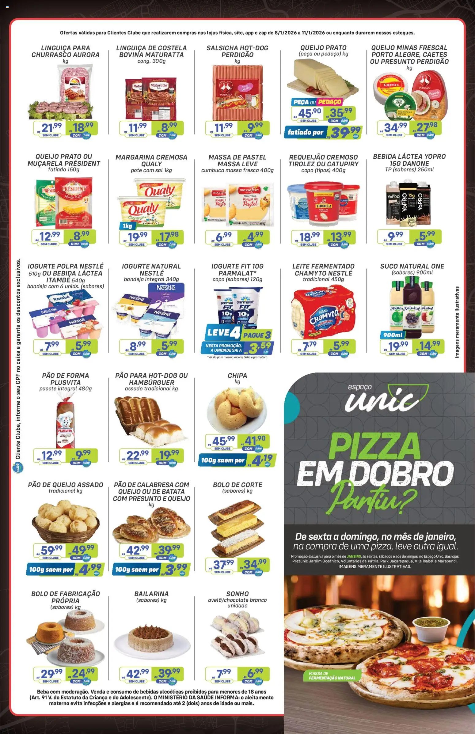 Prezunic folheto a partir de 08/01/2026 Encarte (2026-01-08 - 2026-11-11)