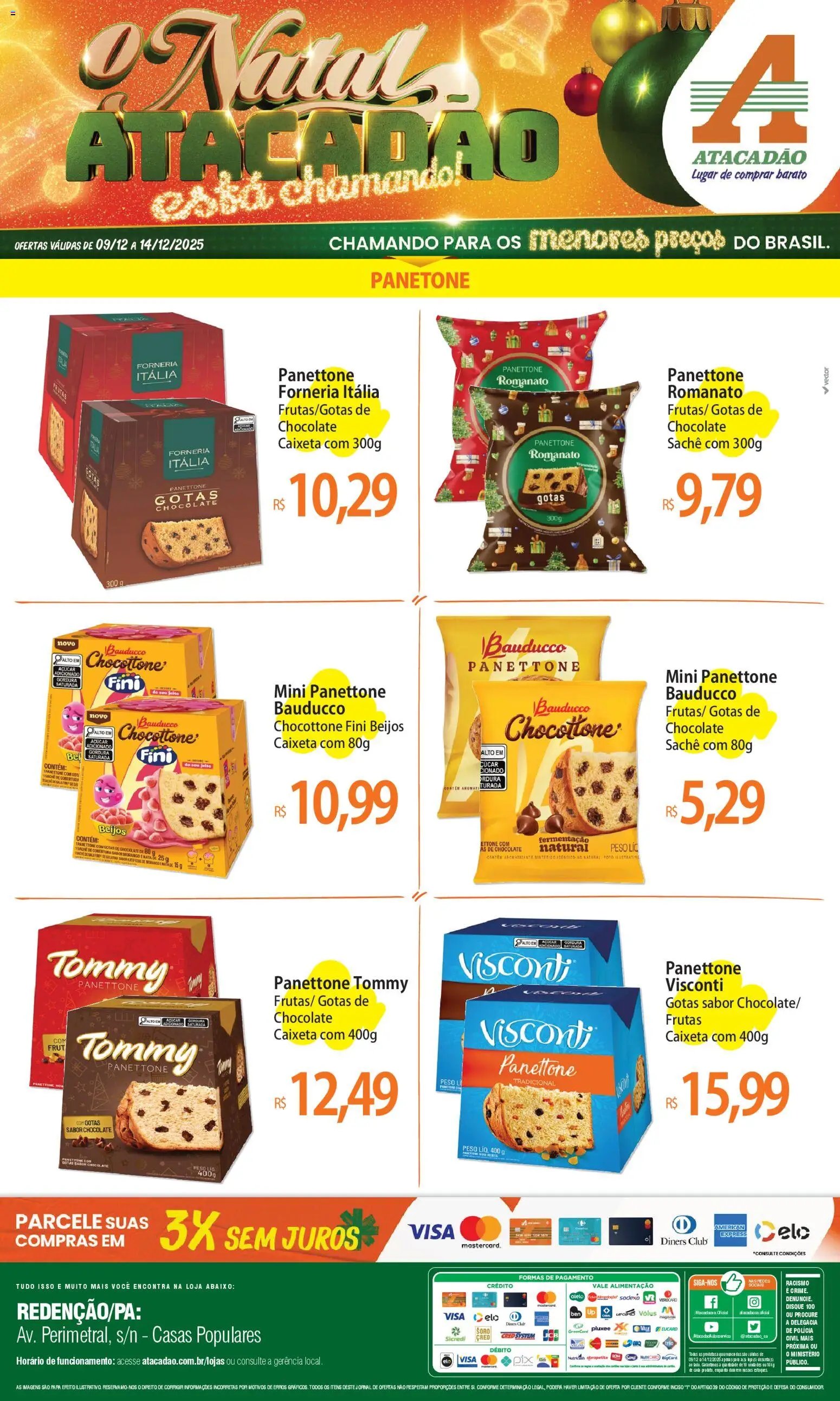 Atacadão folheto a partir de 09/12/2025 Ofertas - PA (2025-12-09 - 2025-12-14)