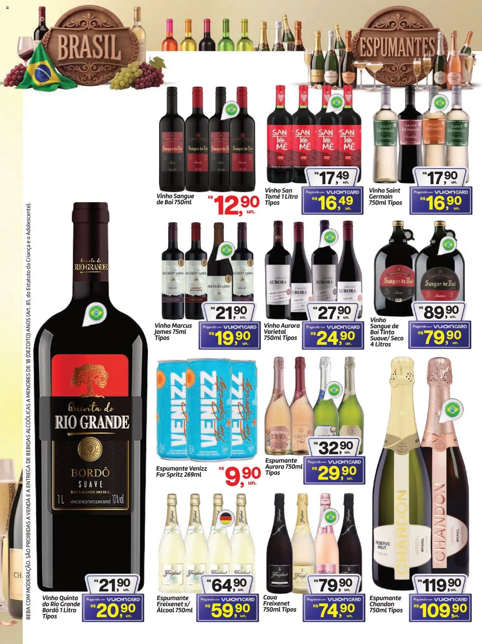 Fort Atacadista folheto a partir de 25/05/2026 Fort Atacadista ofertas Vinhos (2026-05-25 - 2026-06-15)