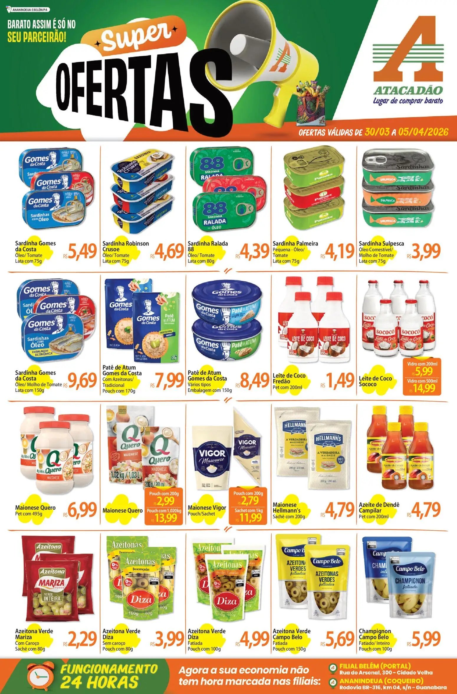 Atacadão folheto a partir de 30/03/2026 Atacadão ofertas - PA (2026-03-30 - 2026-04-05)