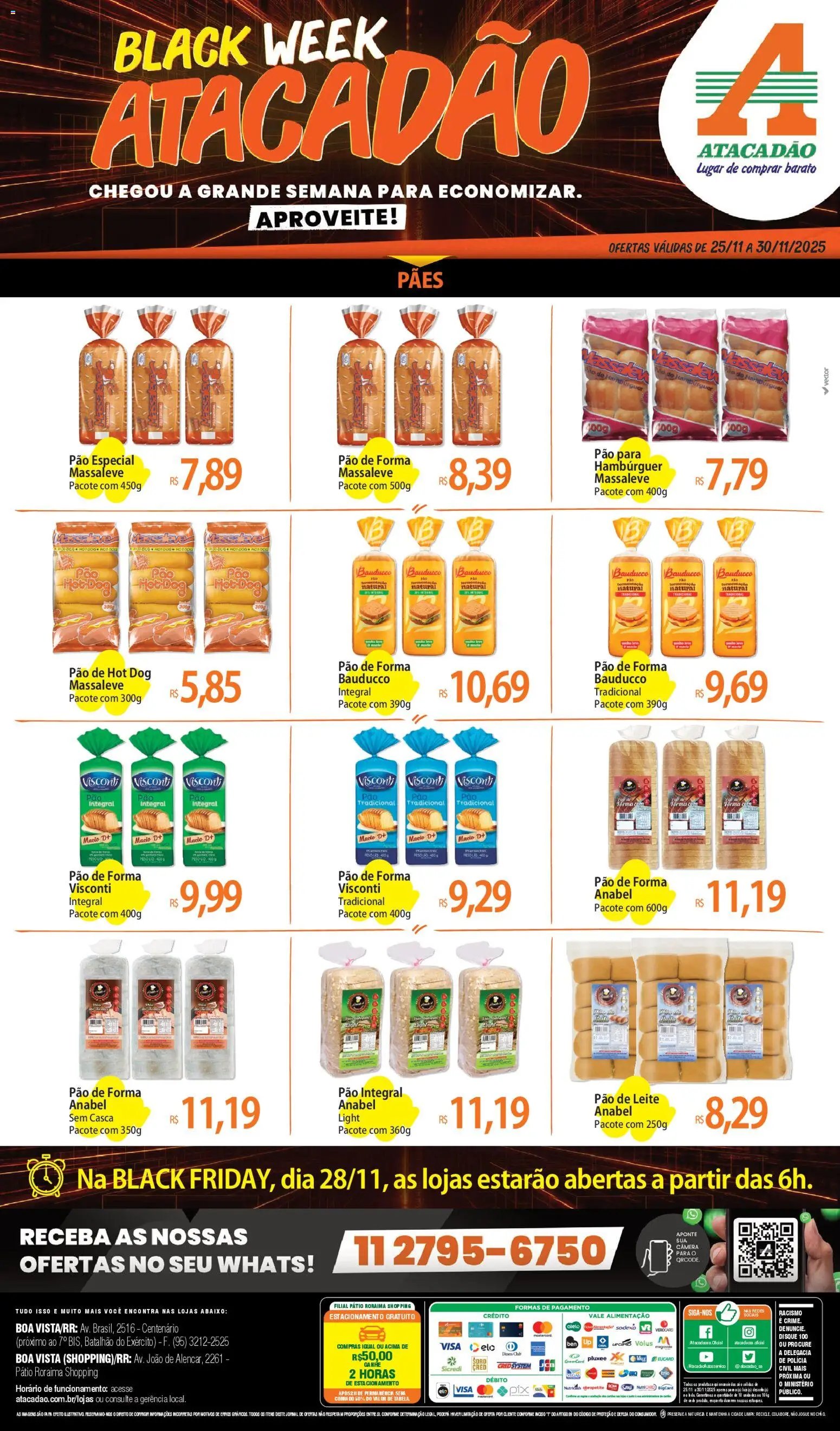 Atacadão folheto a partir de 25/11/2025 Ofertas - RR (2025-11-25 - 2025-11-30)