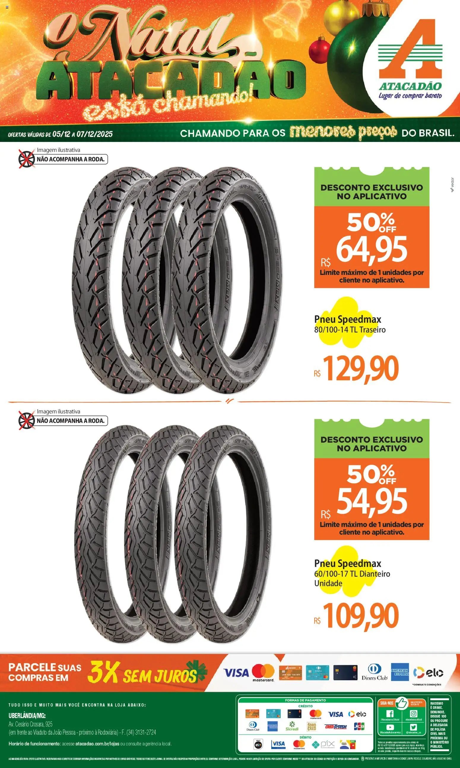 Atacadão folheto a partir de 05/12/2025 Ofertas - MG (2025-12-05 - 2025-12-07)