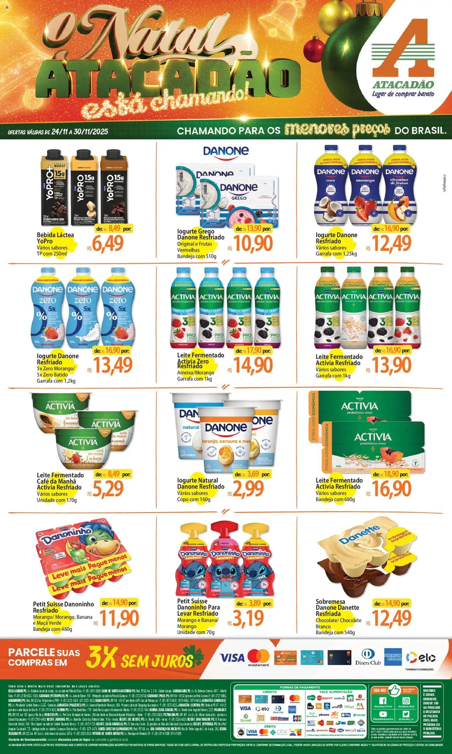 Atacadão folheto a partir de 24/11/2025 Ofertas - PE (2025-11-24 - 2025-11-30)