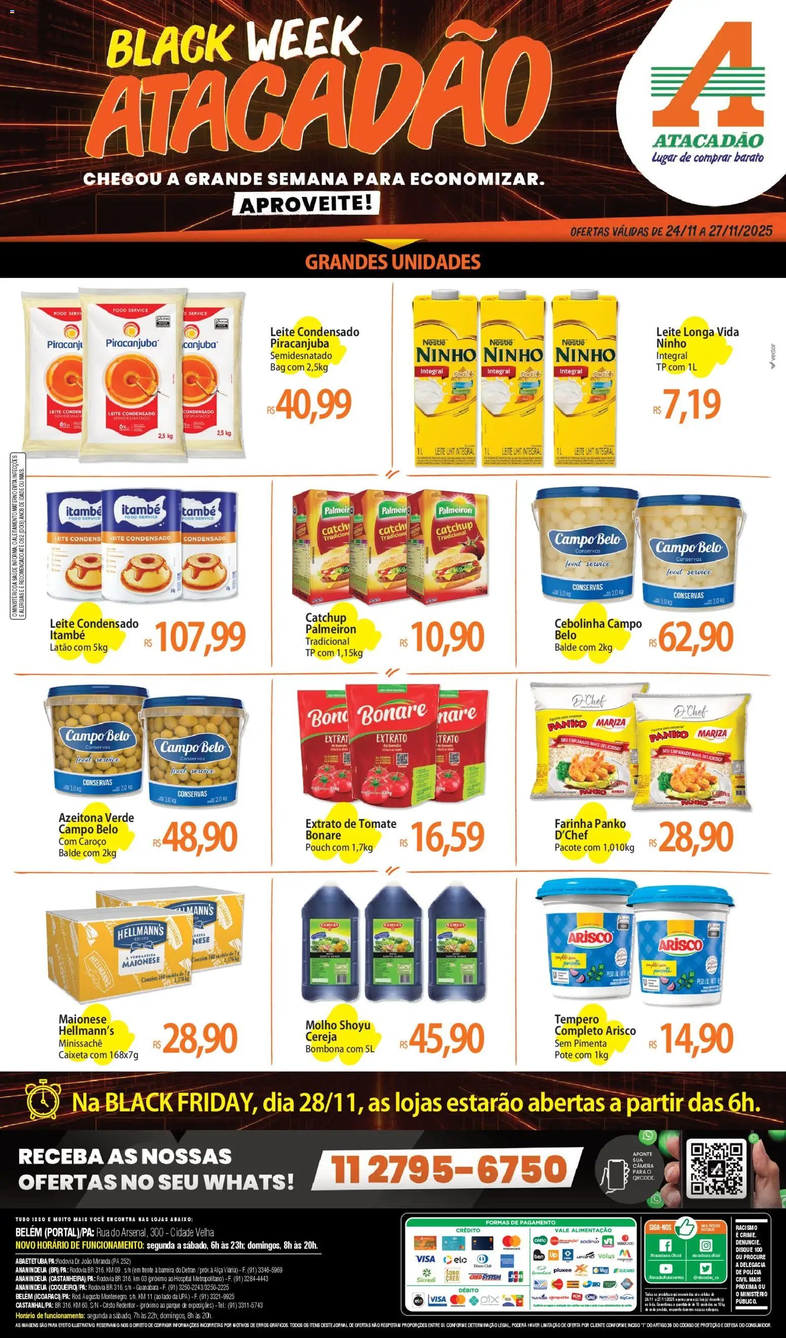 Atacadão folheto a partir de 24/11/2025 Ofertas - PA (2025-11-24 - 2025-11-27)