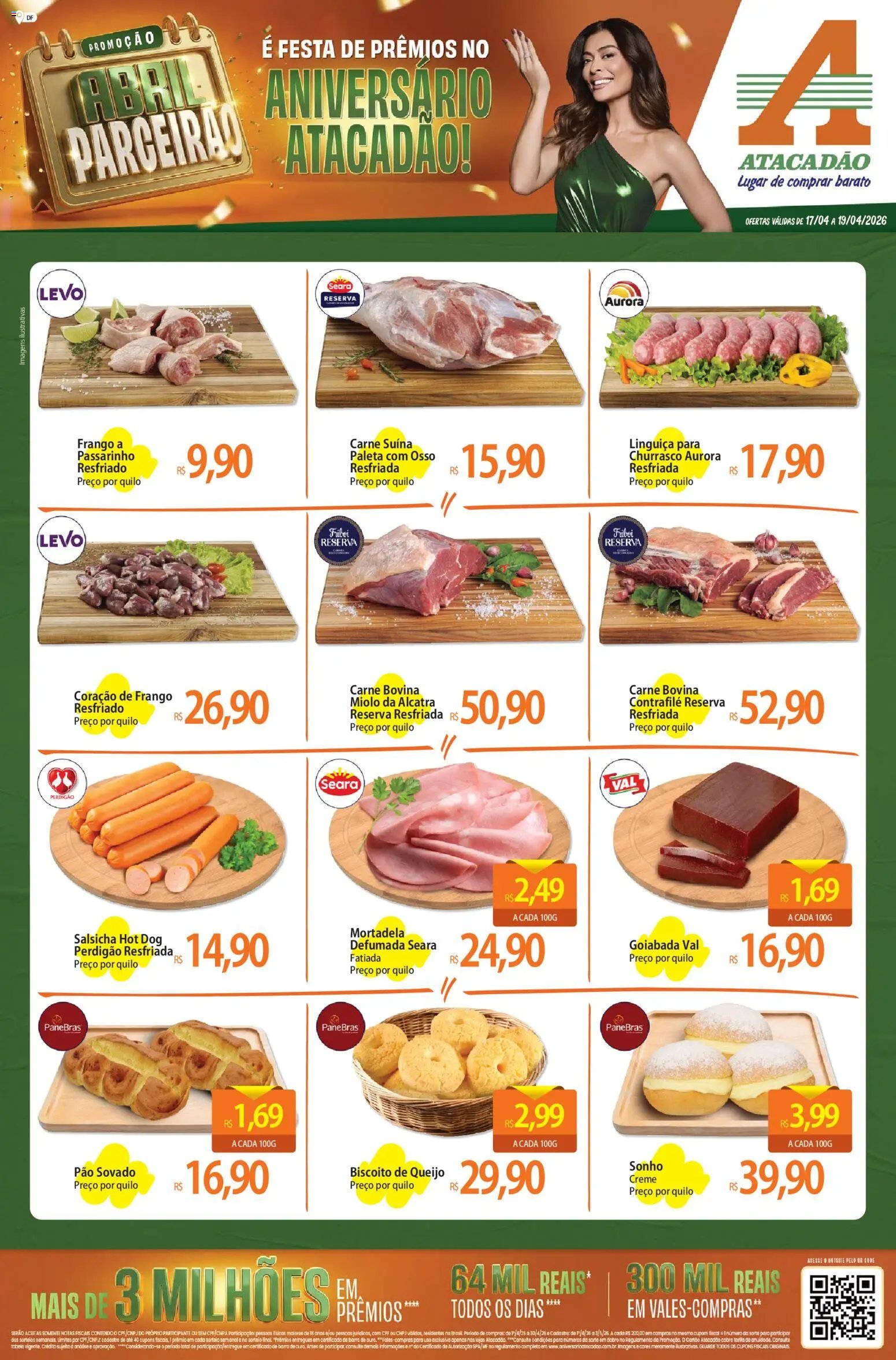 Atacadão folheto a partir de 17/04/2026 Atacadão ofertas - DF (2026-04-17 - 2026-04-19)