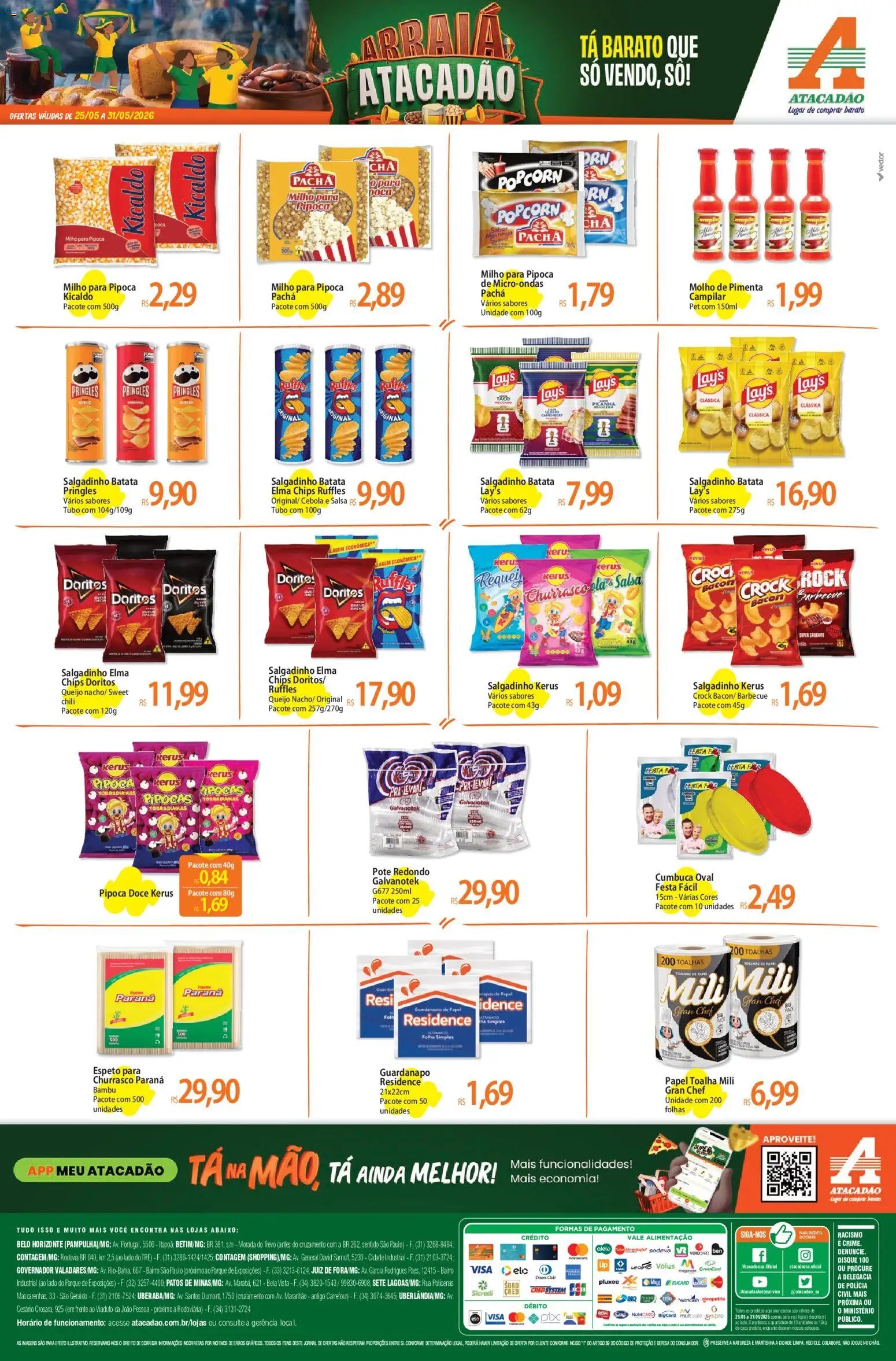 Atacadão folheto a partir de 25/05/2026 Atacadão ofertas - MG (2026-05-25 - 2026-05-31)