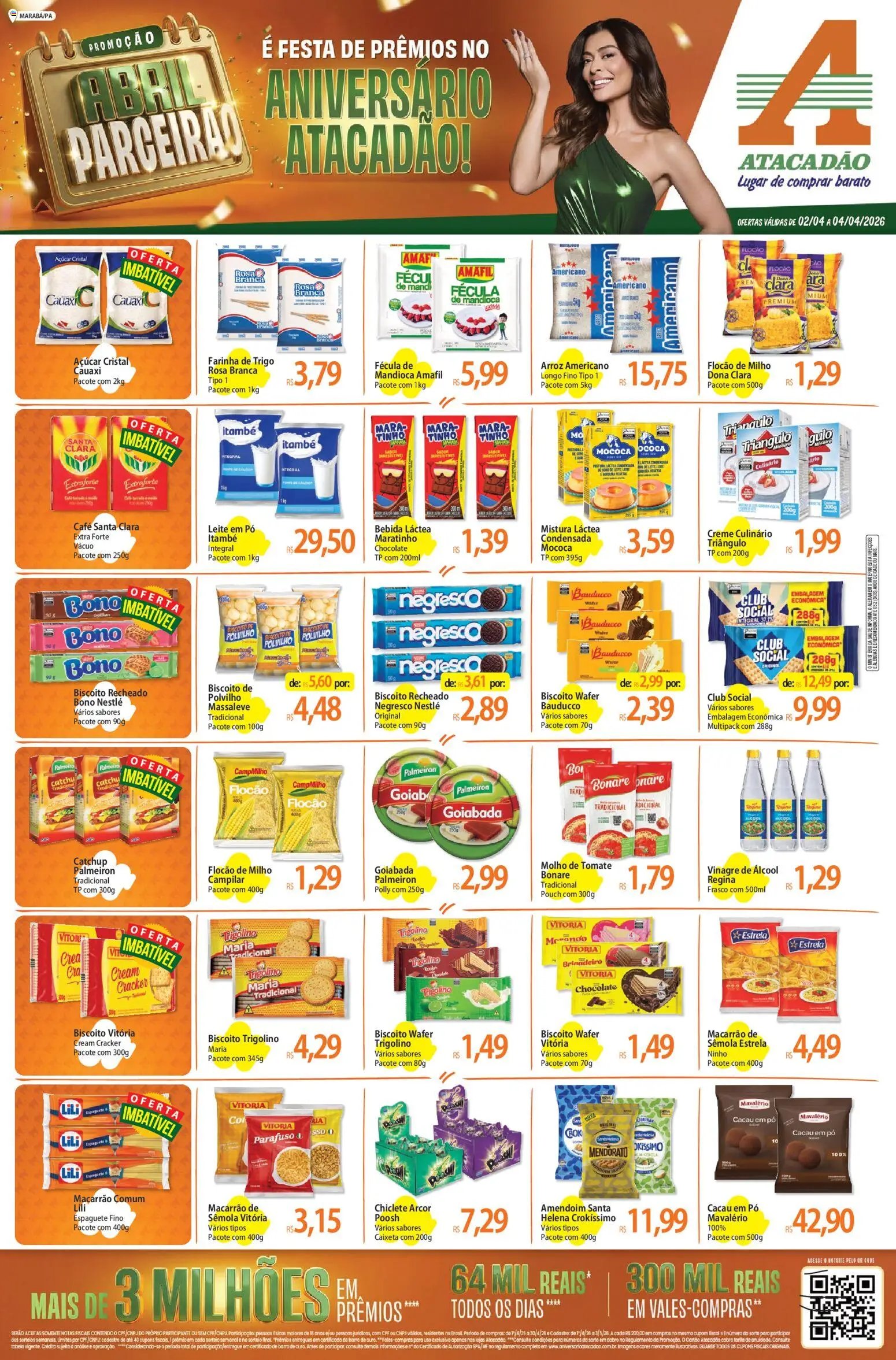 Atacadão folheto a partir de 02/04/2026 Atacadão ofertas - PA (2026-04-02 - 2026-04-04)