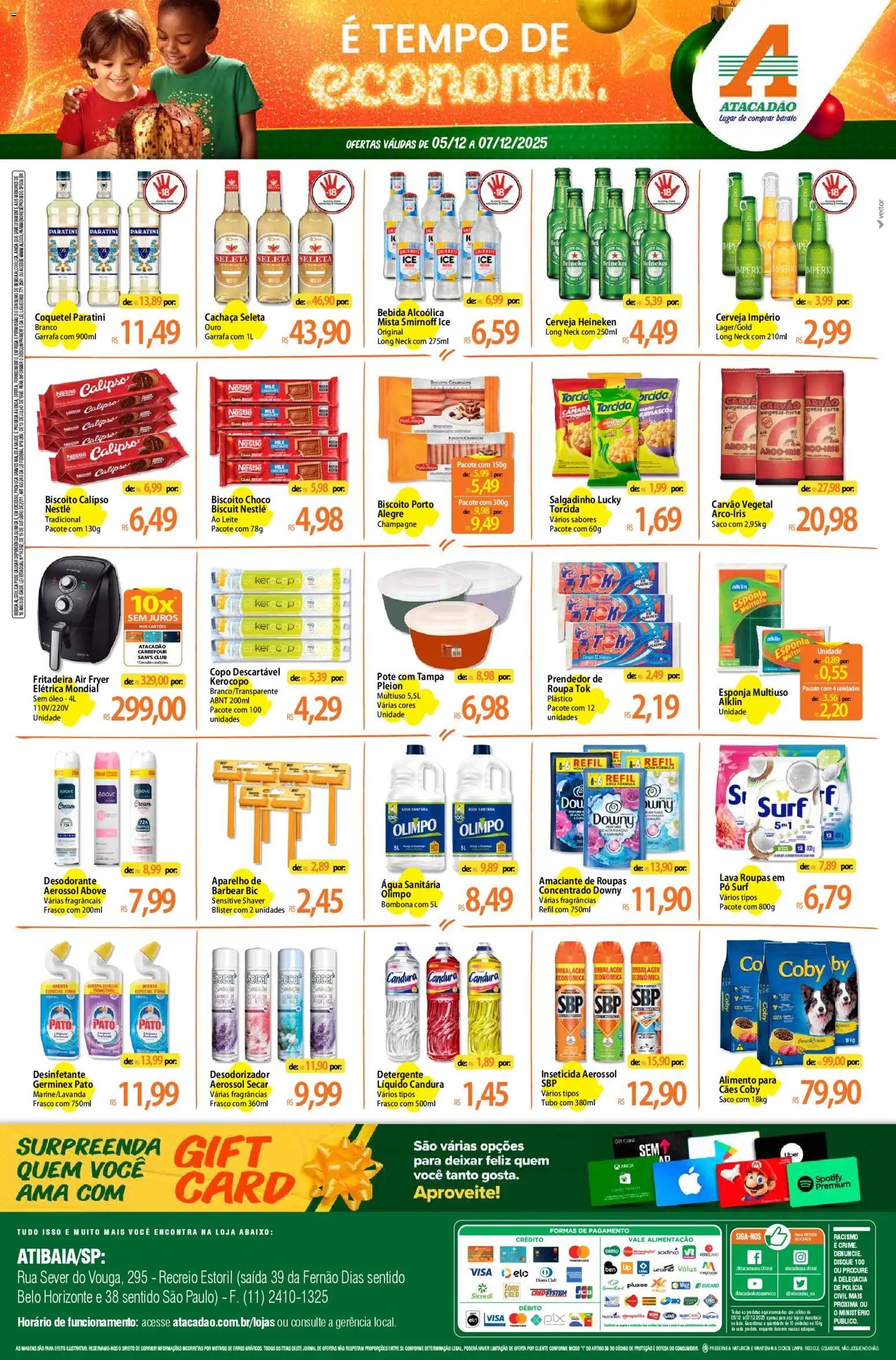 Atacadão folheto a partir de 05/12/2025 Ofertas - SP (2025-12-05 - 2025-12-07)