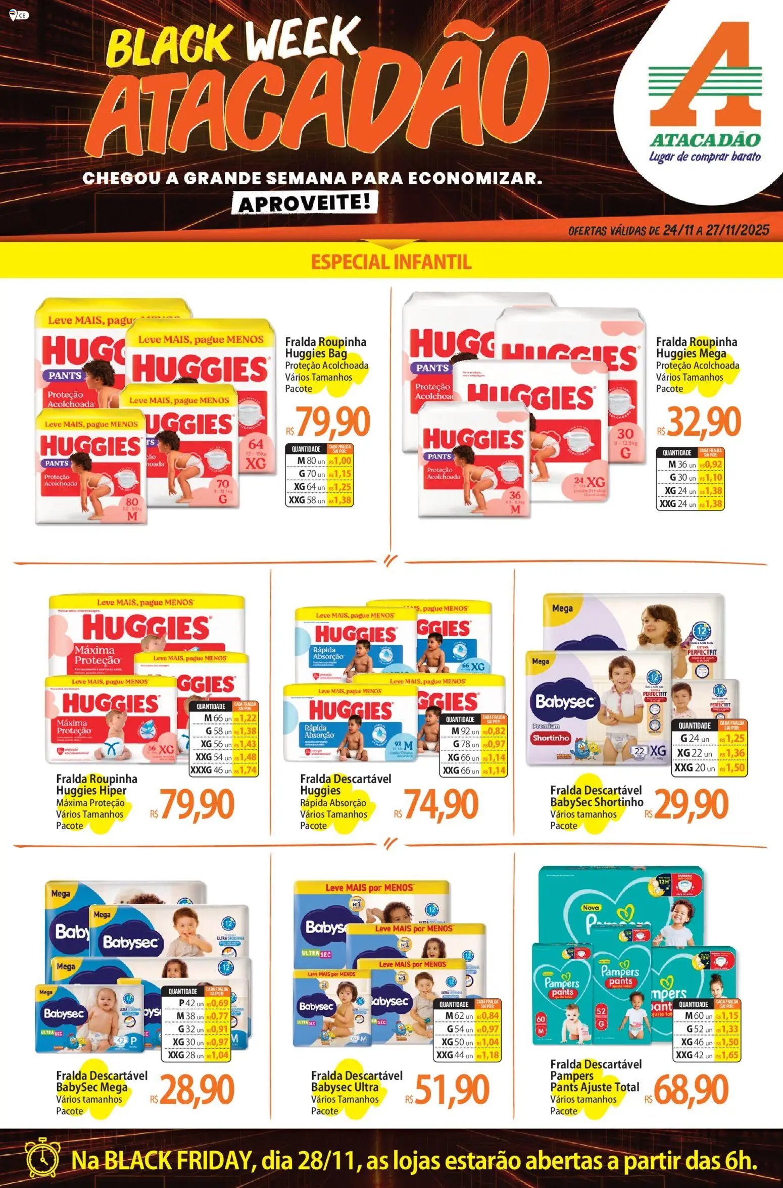 Atacadão folheto a partir de 24/11/2025 Ofertas - CE (2025-11-24 - 2025-11-27)