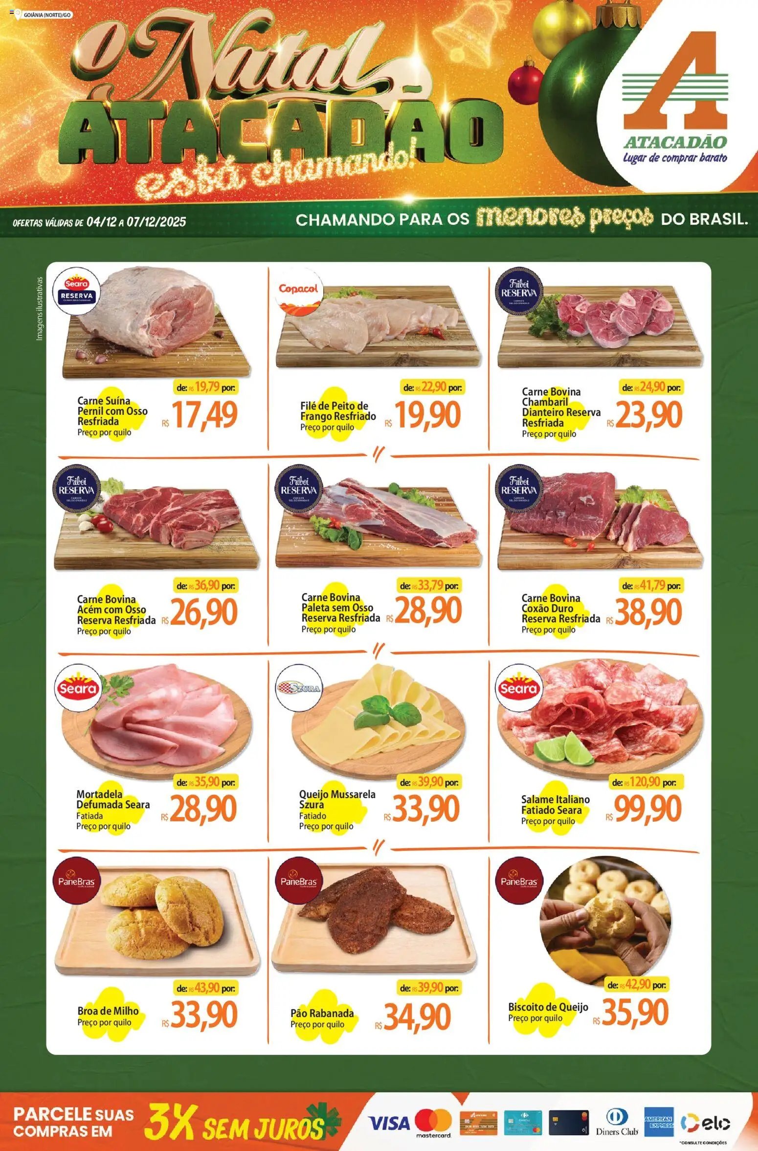Atacadão folheto a partir de 04/12/2025 Ofertas - GO (2025-12-04 - 2025-12-07)