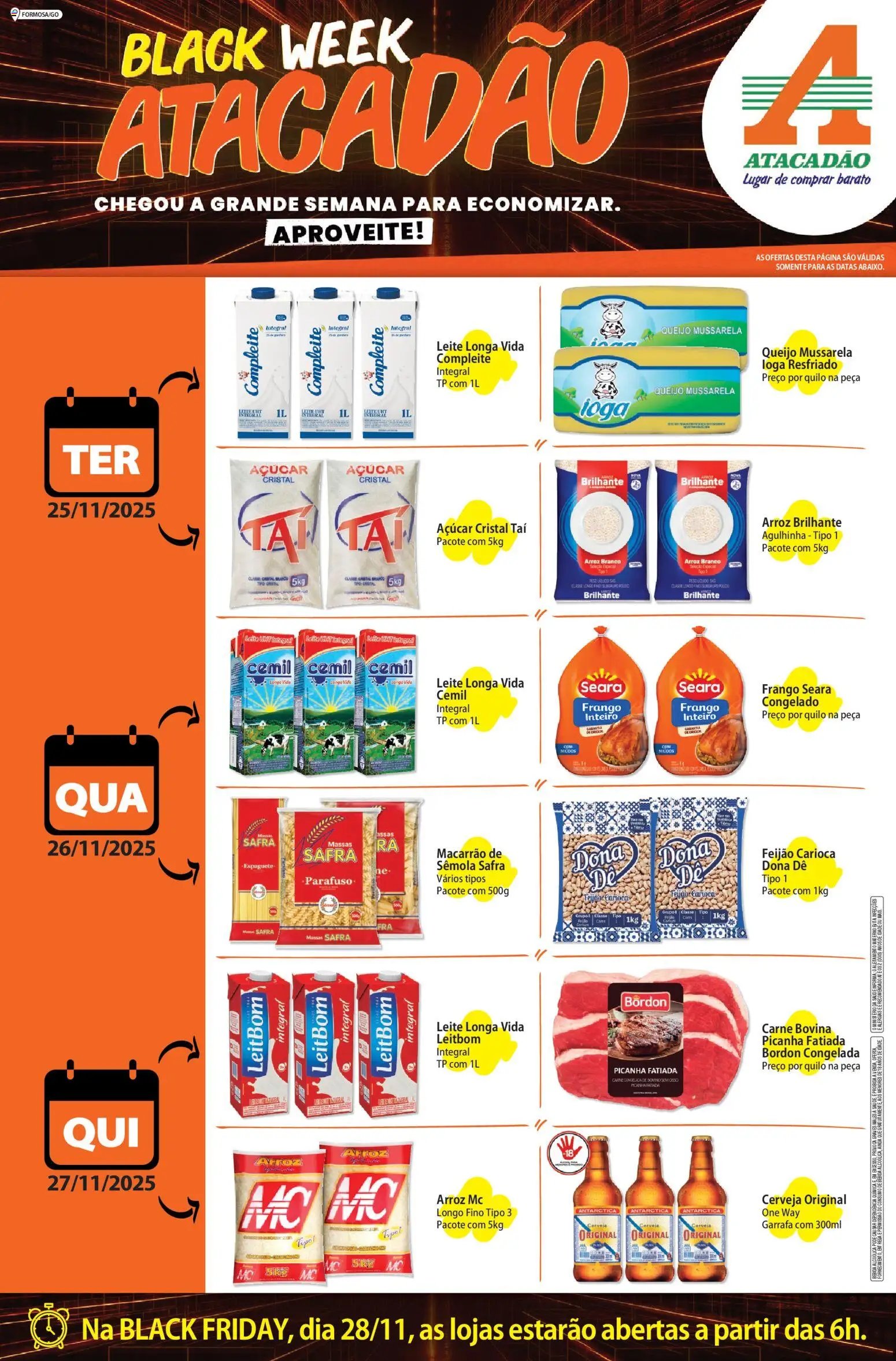 Atacadão folheto a partir de 25/11/2025 Ofertas - GO (2025-11-25 - 2025-11-27)