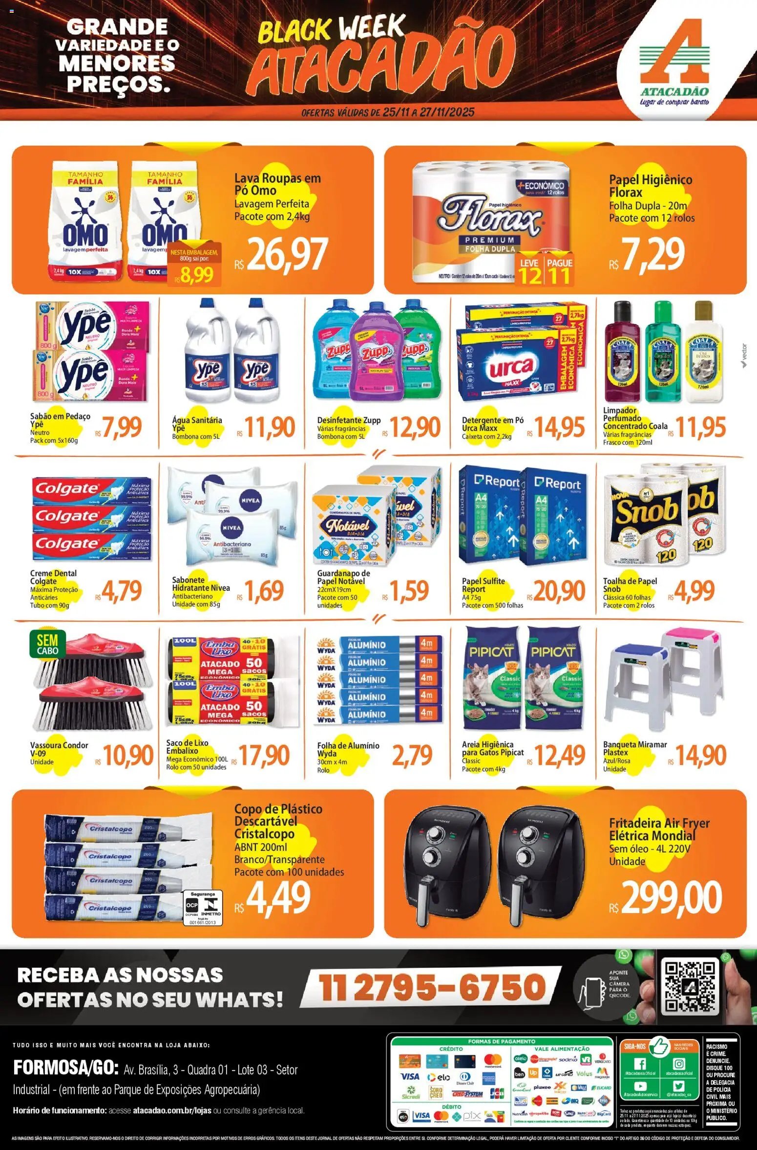 Atacadão folheto a partir de 25/11/2025 Ofertas - GO (2025-11-25 - 2025-11-27)