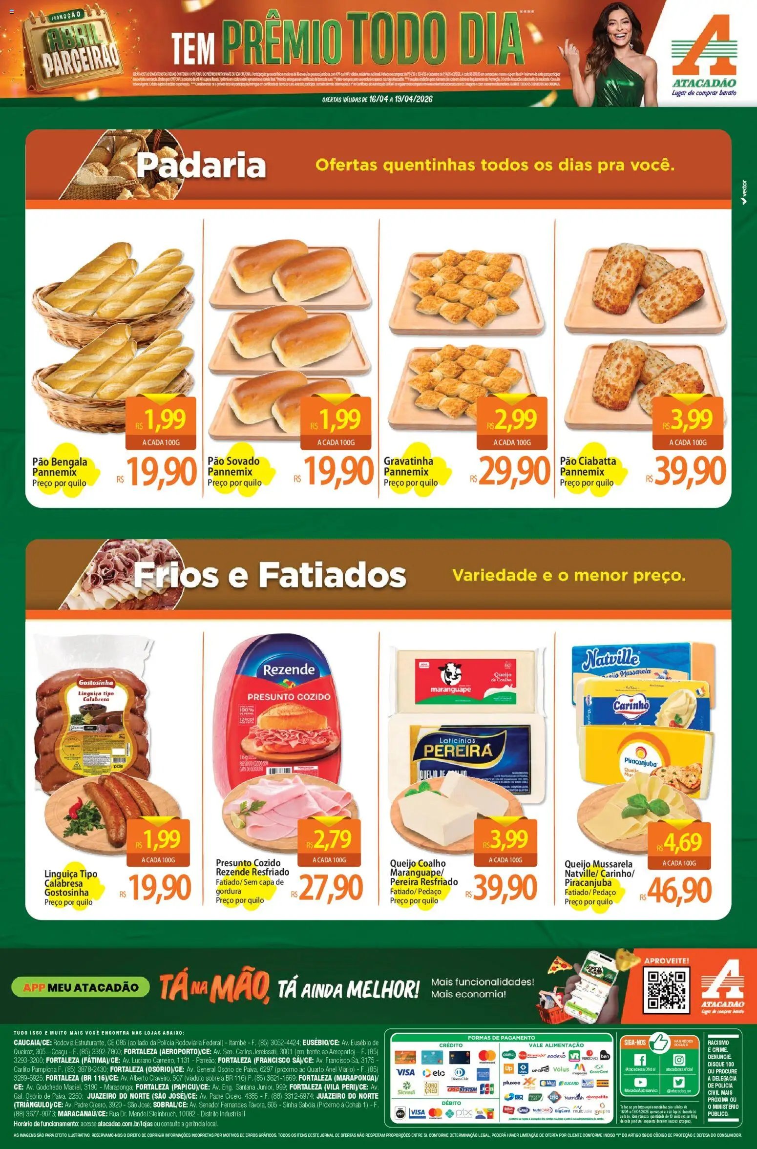 Atacadão folheto a partir de 16/04/2026 Atacadão ofertas - CE (2026-04-16 - 2026-04-19)