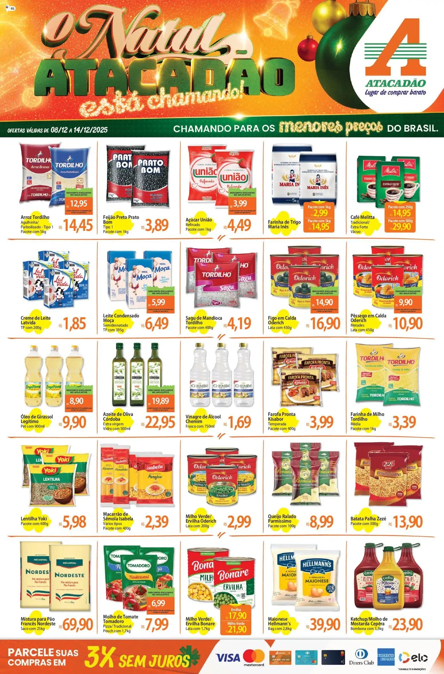 Atacadão folheto a partir de 08/12/2025 Ofertas - RS (2025-12-08 - 2025-12-14)