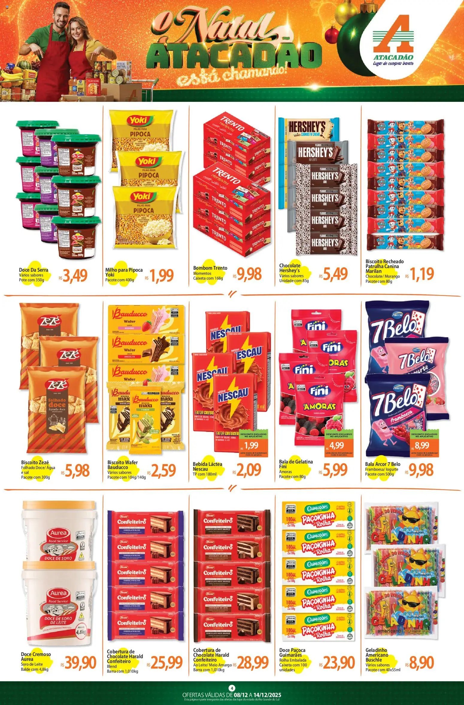 Atacadão folheto a partir de 08/12/2025 Ofertas - RS (2025-12-08 - 2025-12-14)